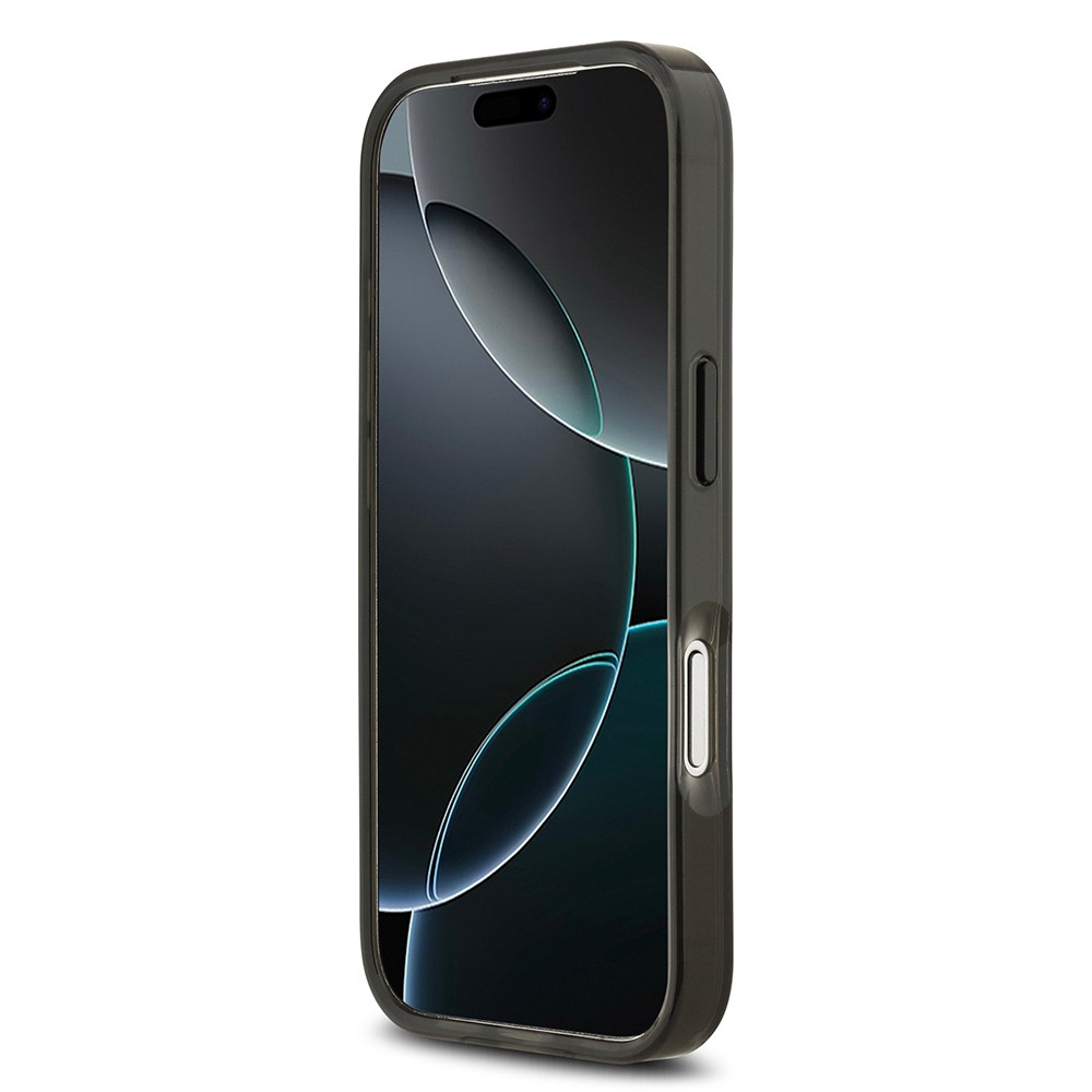 Apple iPhone 17 Pro Kılıf Mercedes Benz Orjinal Lisanslı M-safe Şarj Özellikli Buzlu PC Nostaljik Yıldız Dizayn Kapak