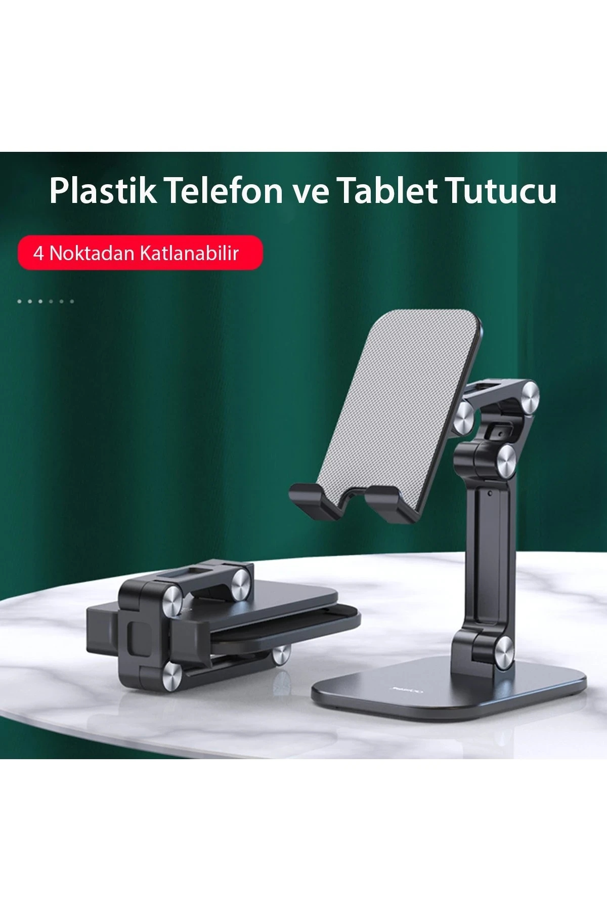 Yesido C104 Ayarlanabilir Katlanabilir Masaüstü Telefon Tablet Standı