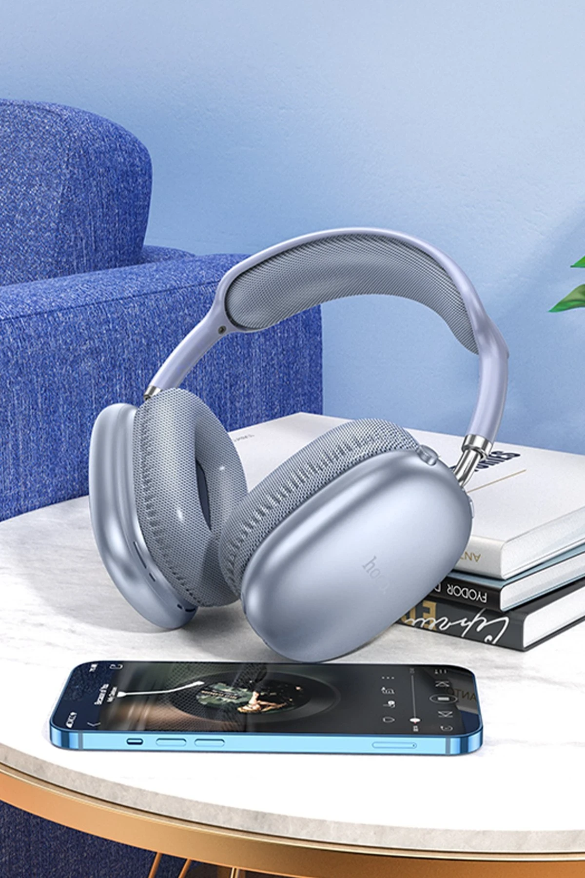 Hoco. W35 Air Triumph Aux Destekli Bluetooth Kablosuz Kulaklık