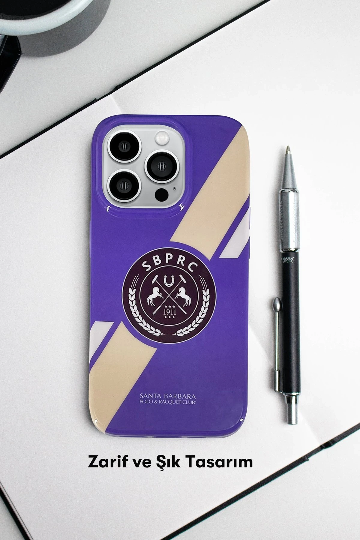 Santa Barbara Polo Racquet Club iPhone 14 Pro Max Alden Kapak