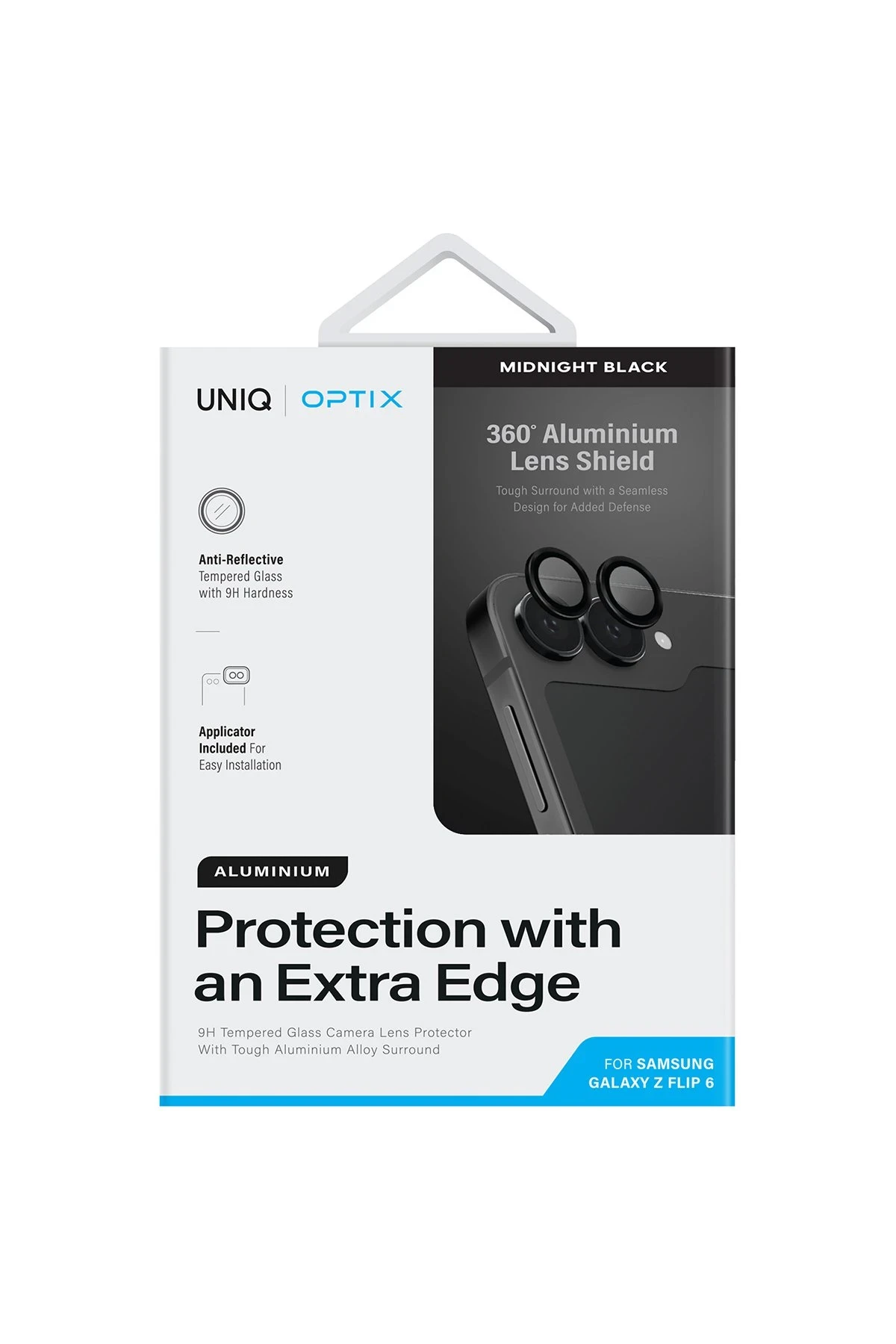 Uniq Samsung Galaxy Z Flip 6 Optix Alüminyum Kamera Lens Koruyucu