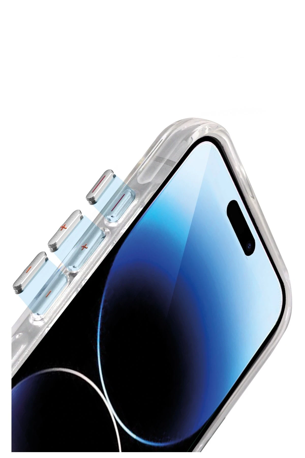 HDD iPhone 16 Pro HBC-274 PC 2.0 Şeffaf Magsafe Kapak