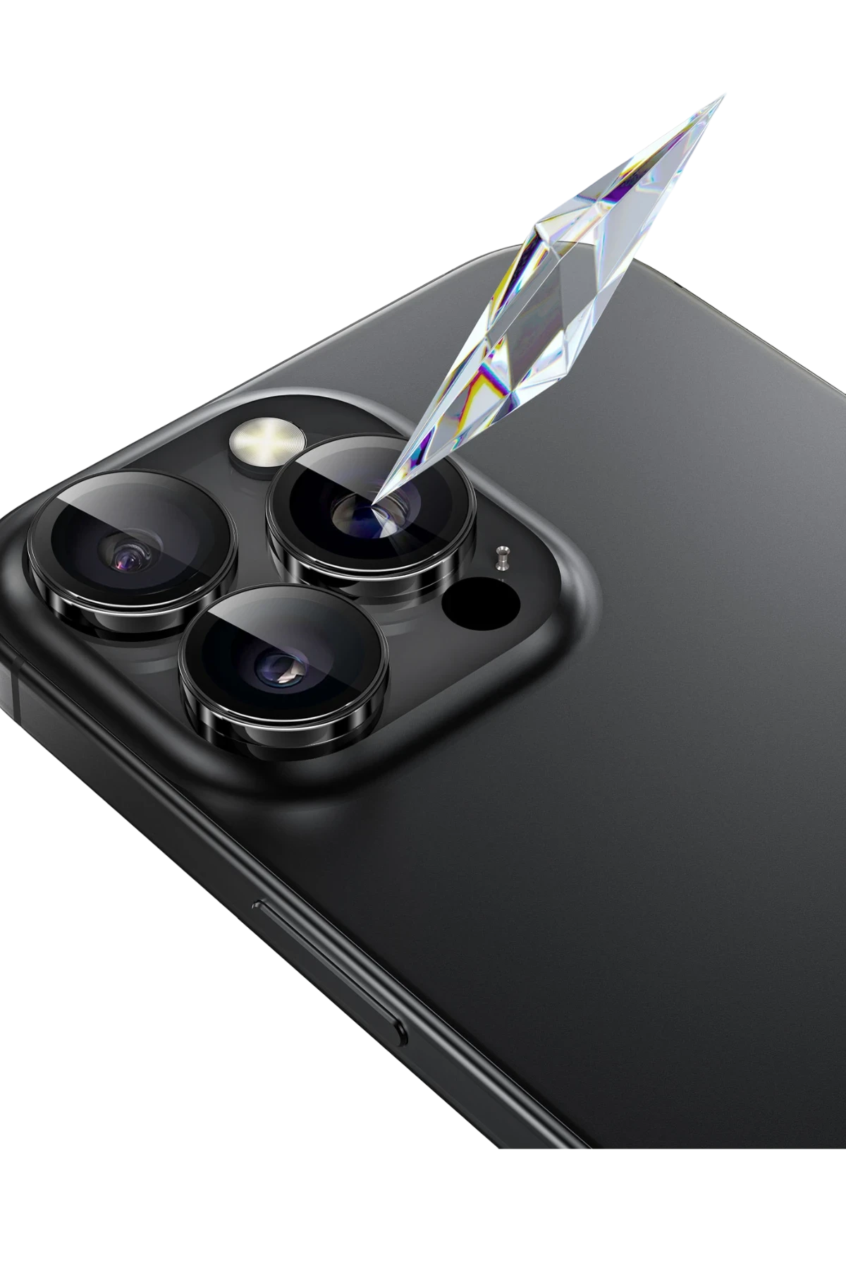Keephone iPhone 16 Pro Max Sapphire PVD Kamera Lens