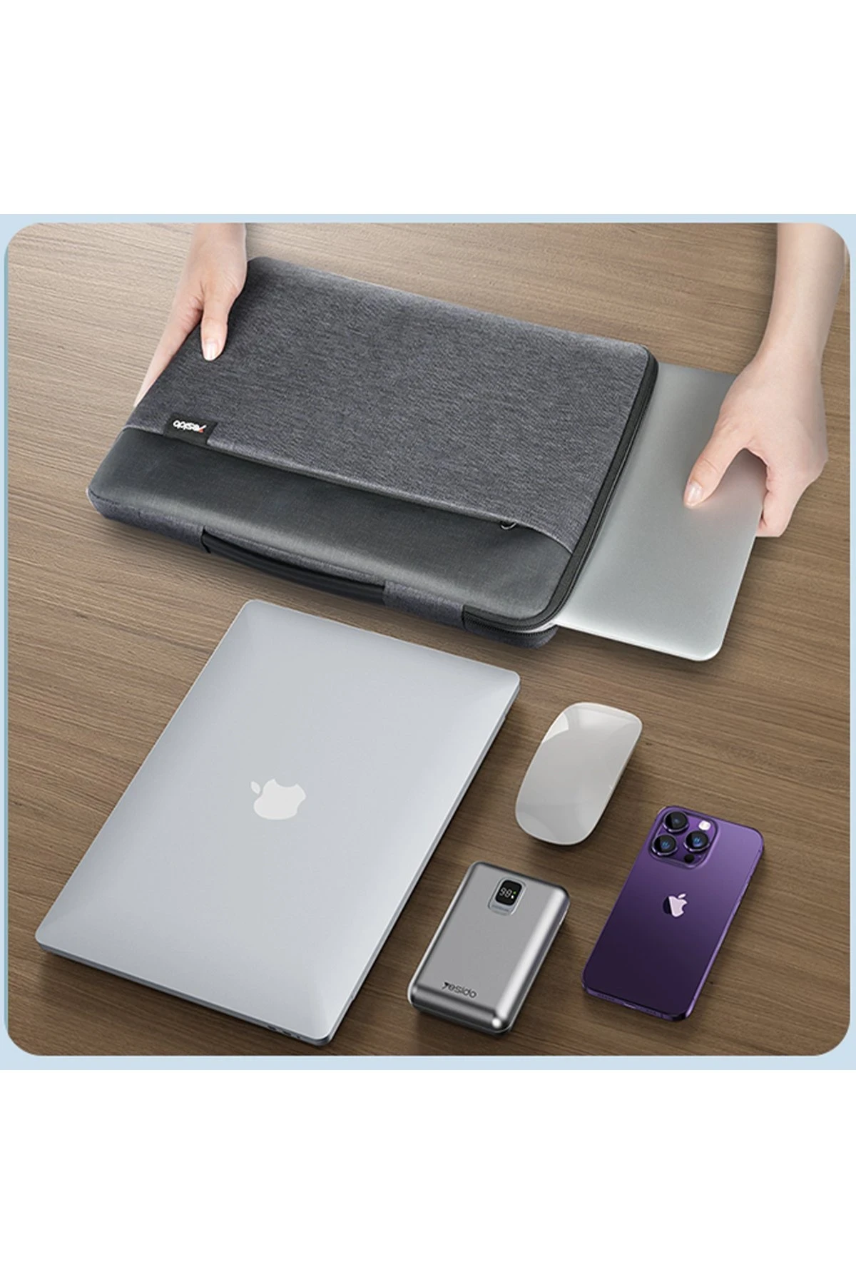 Yesido WB29 Polyester 600D Kumaşlı 14 inç Laptop Çantası