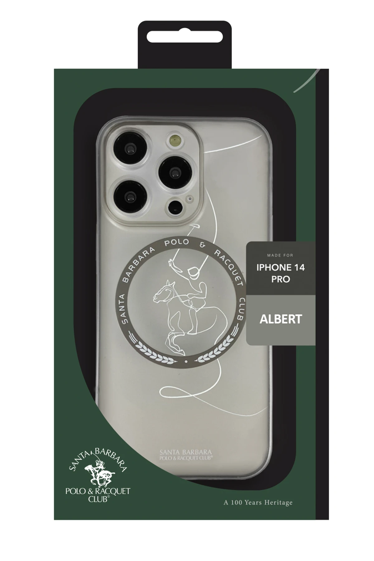 Santa Barbara Polo Racquet Club Apple iPhone 14 Albert Magsafe Kapak