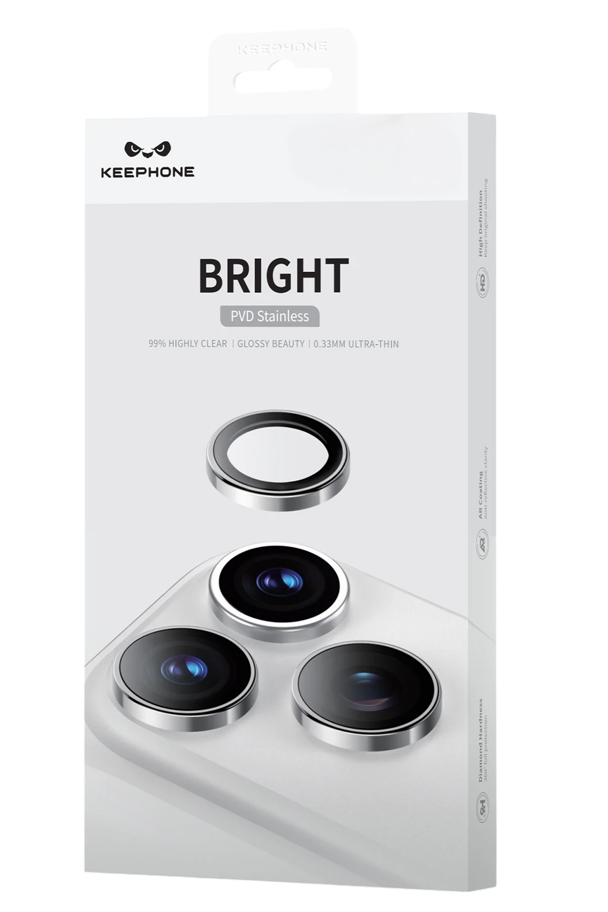 Keephone Apple iPhone 17 Air Bright PVD Metal Kamera Lens