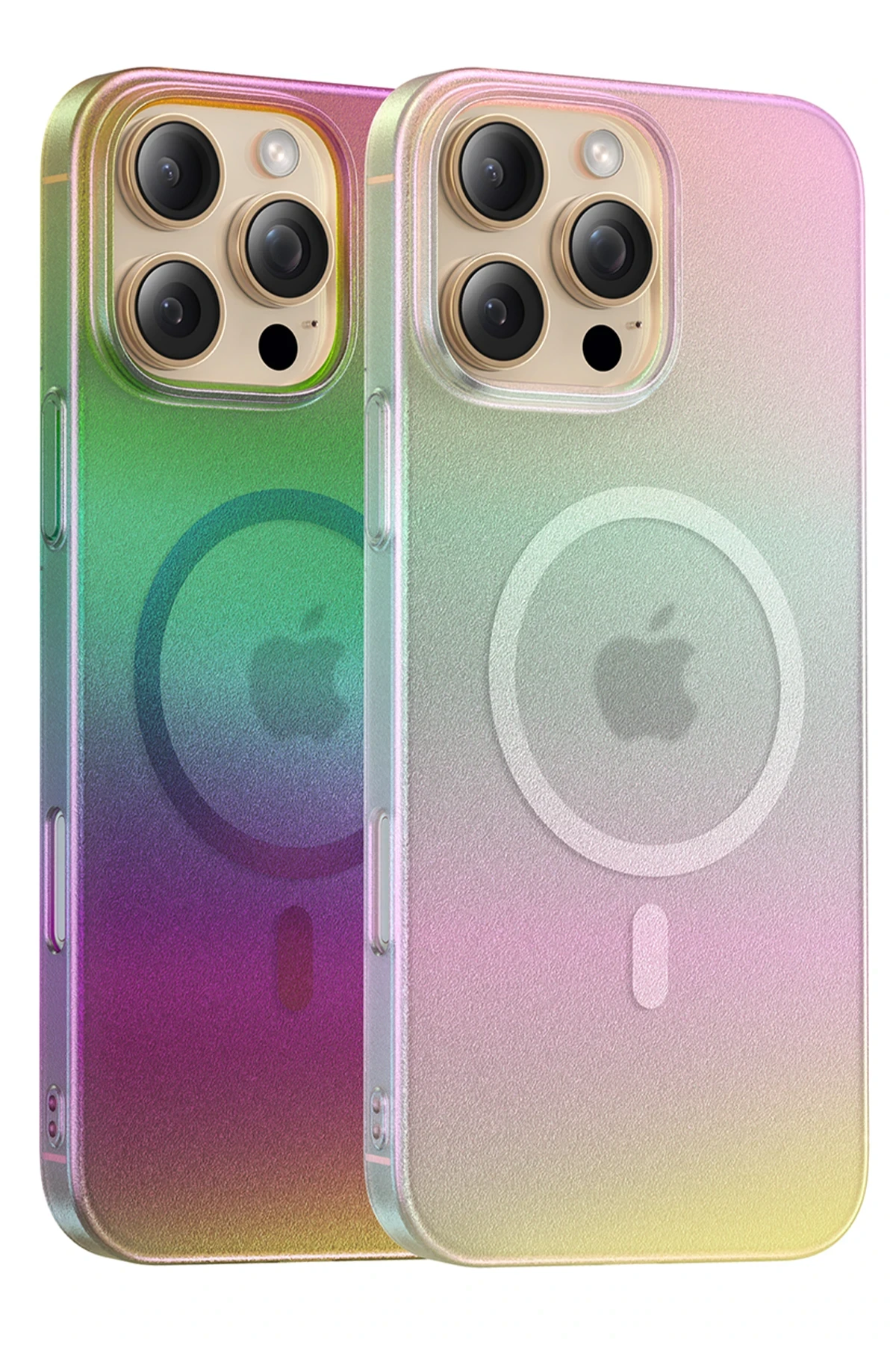Keephone iPhone 16 Pro Max Fantasia Gökkuşağı Magsafe Kılıf
