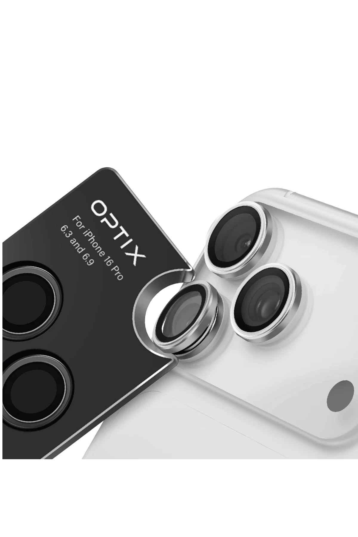 Uniq Apple iPhone 17 Pro Max Optix Alüminyum Kamera Lens Koruyucu