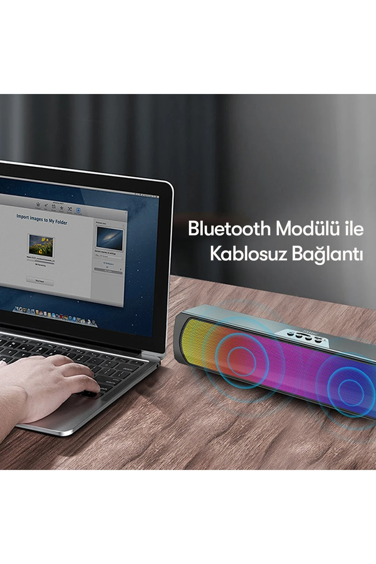 Earldom A24 Pro Magic Light Kablosuz Hoparlör