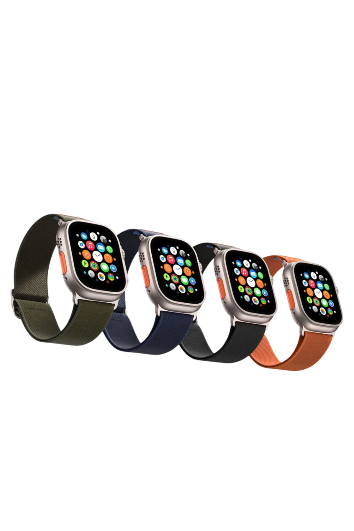 Keephone Apple Watch Ultra 2 49mm Navas Kumaş Kordon