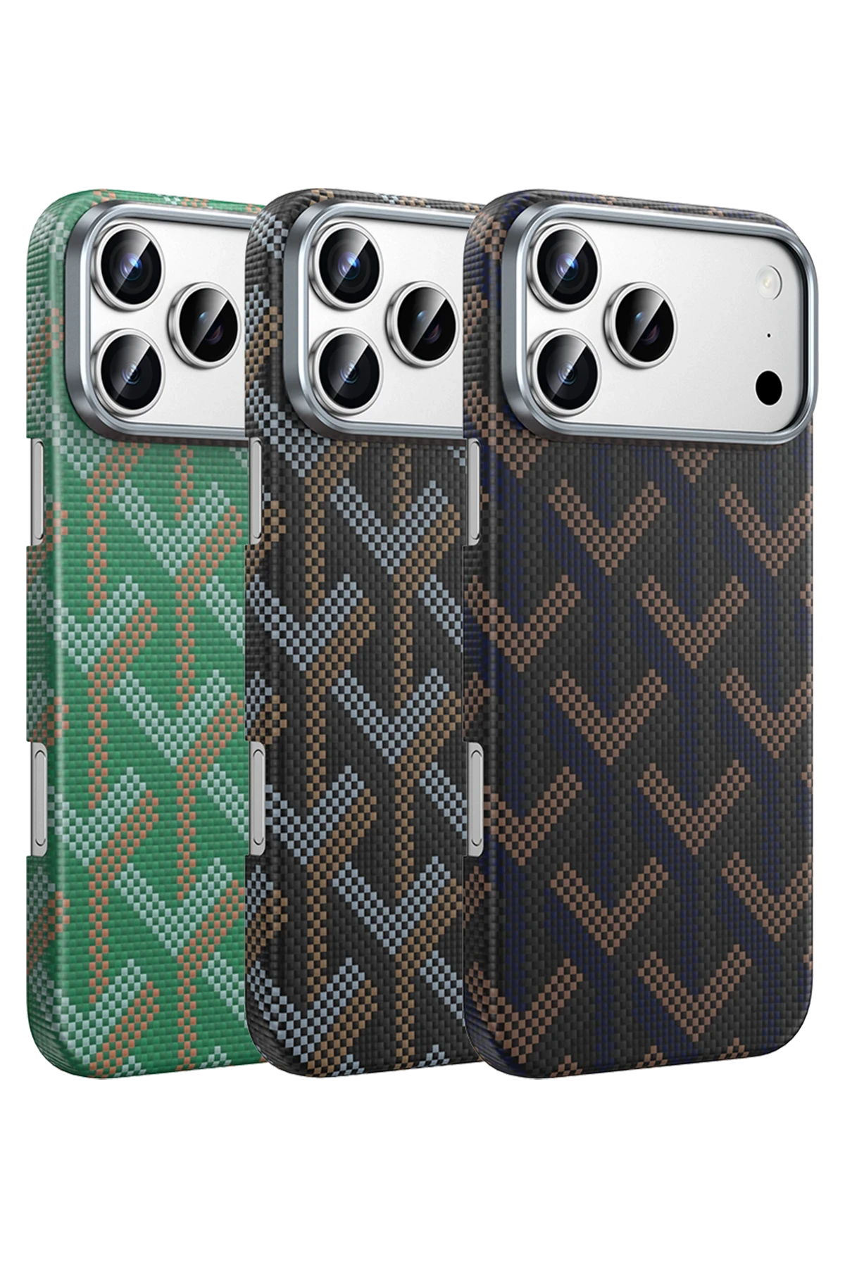 Keephone Apple iPhone 17 Pro Kevlar Prague Magsafe Kapak