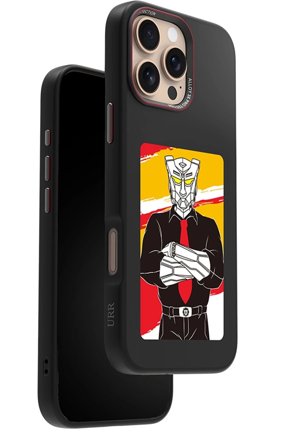 URR iPhone 16 Pro Max NFC Smart Case Akıllı Kapak