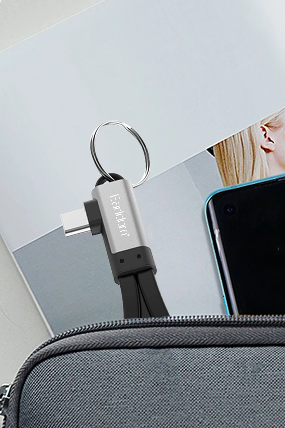 Earldom HUB18C 4in1 Type-C to USB 3.0 / USB 2.0 / SD/TF Kart Dönüştürücü