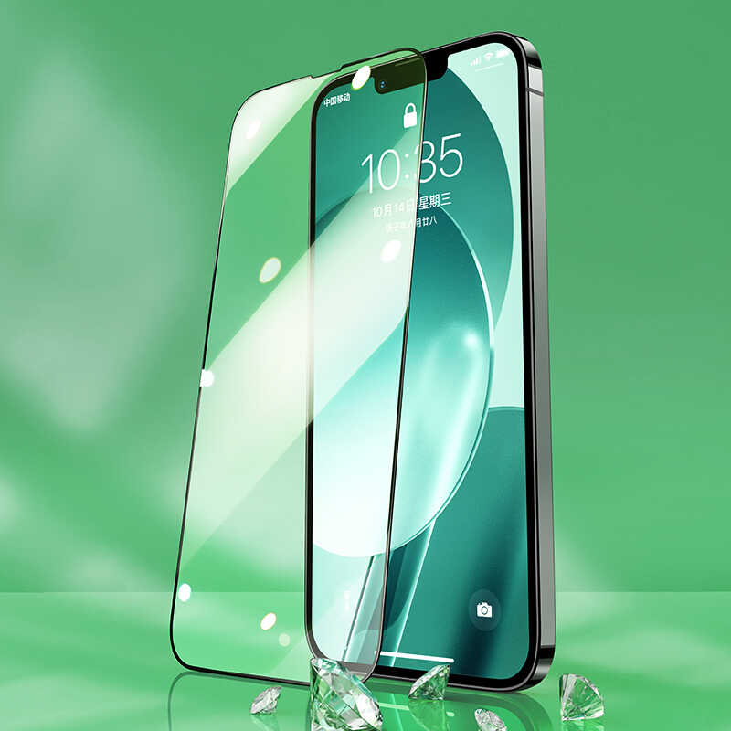 Apple iPhone 13 Pro ​​​​Benks V Pro Green Light Ekran Koruyucu