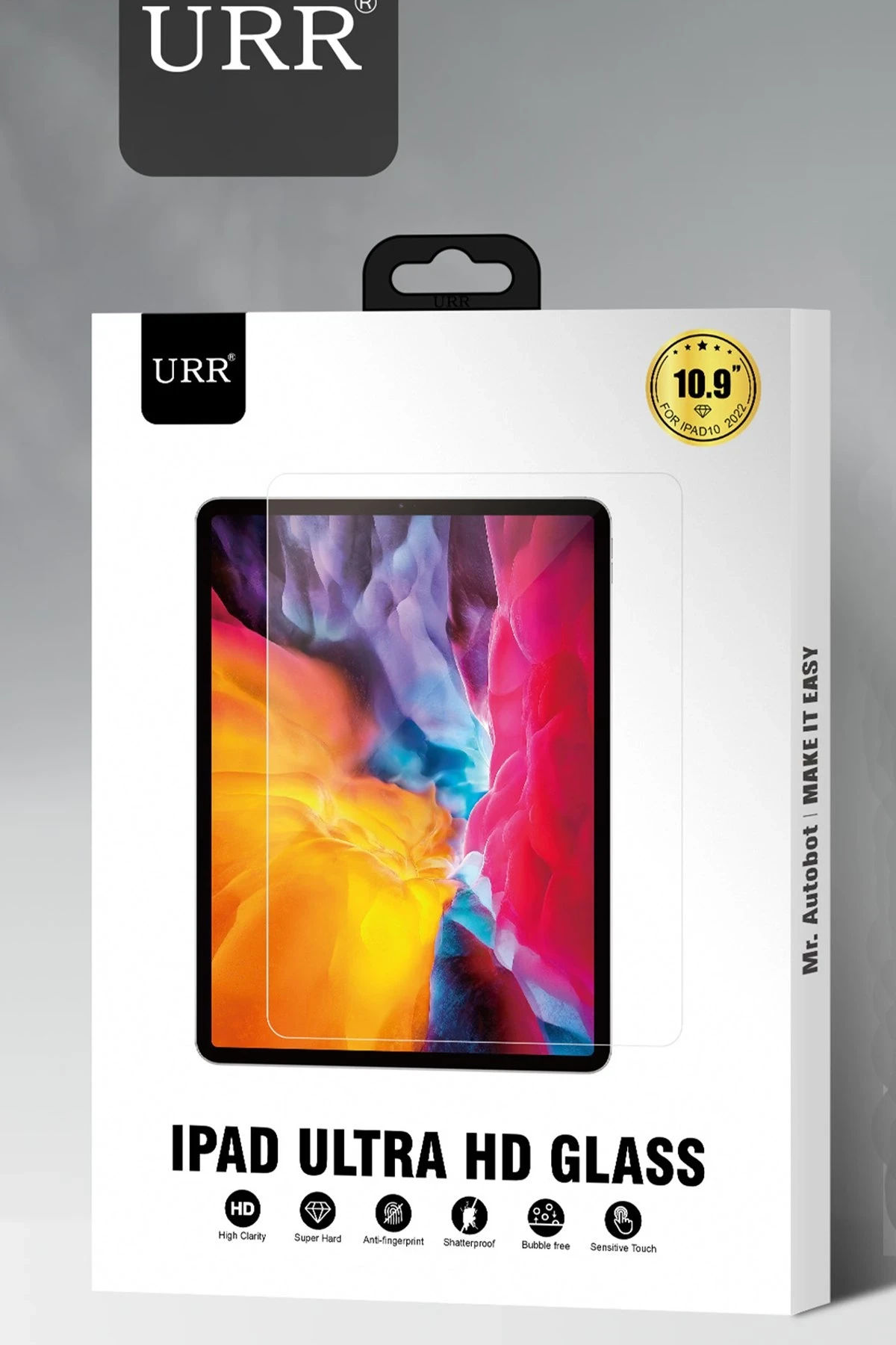 URR iPad Air 4 10.9 Ultra HD Tablet Cam Ekran Koruyucu