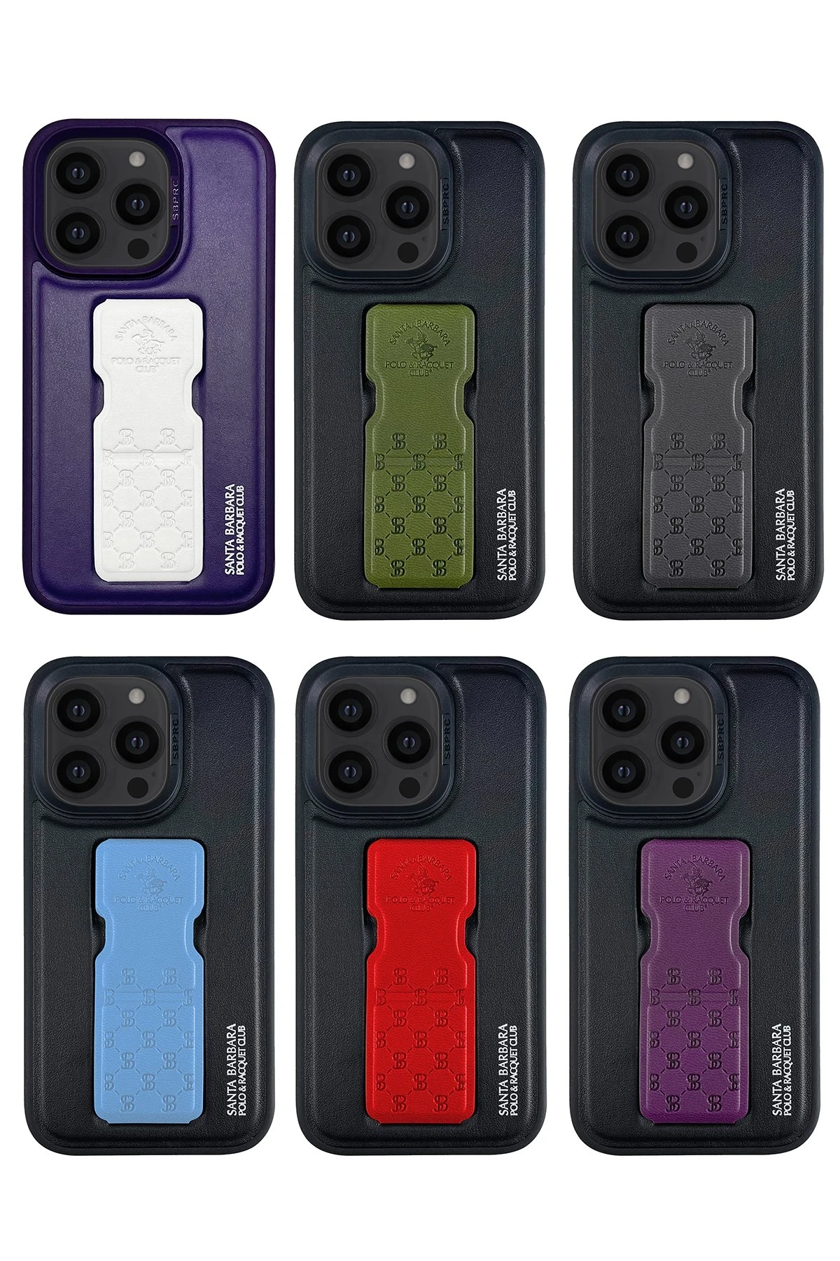 Santa Barbara Polo Racquet Club iPhone 14 Pro Max Parker Stand Kapak
