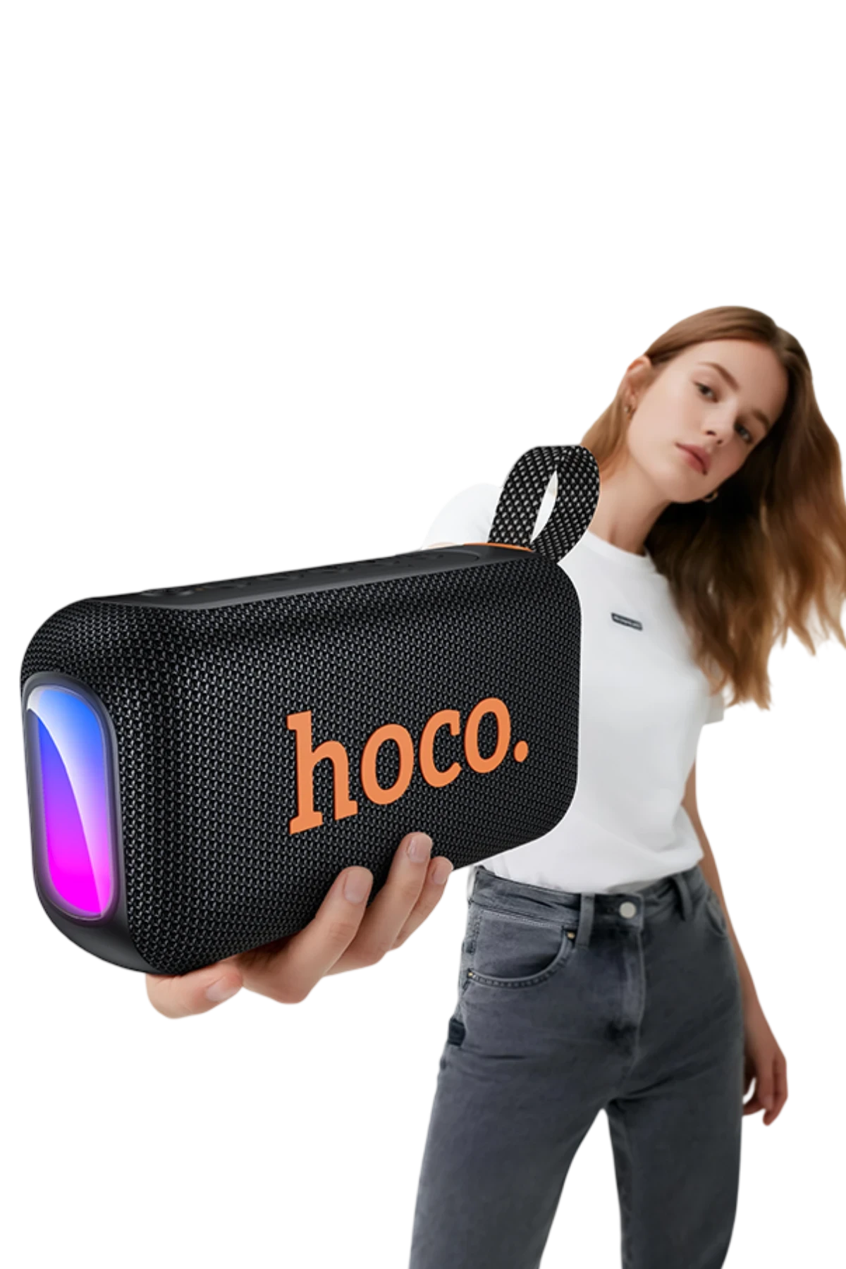 Hoco. HC32 Smart Sports 2x10W Dahili Hoparlörlü BT 5.4 Kablosuz Hoparlör