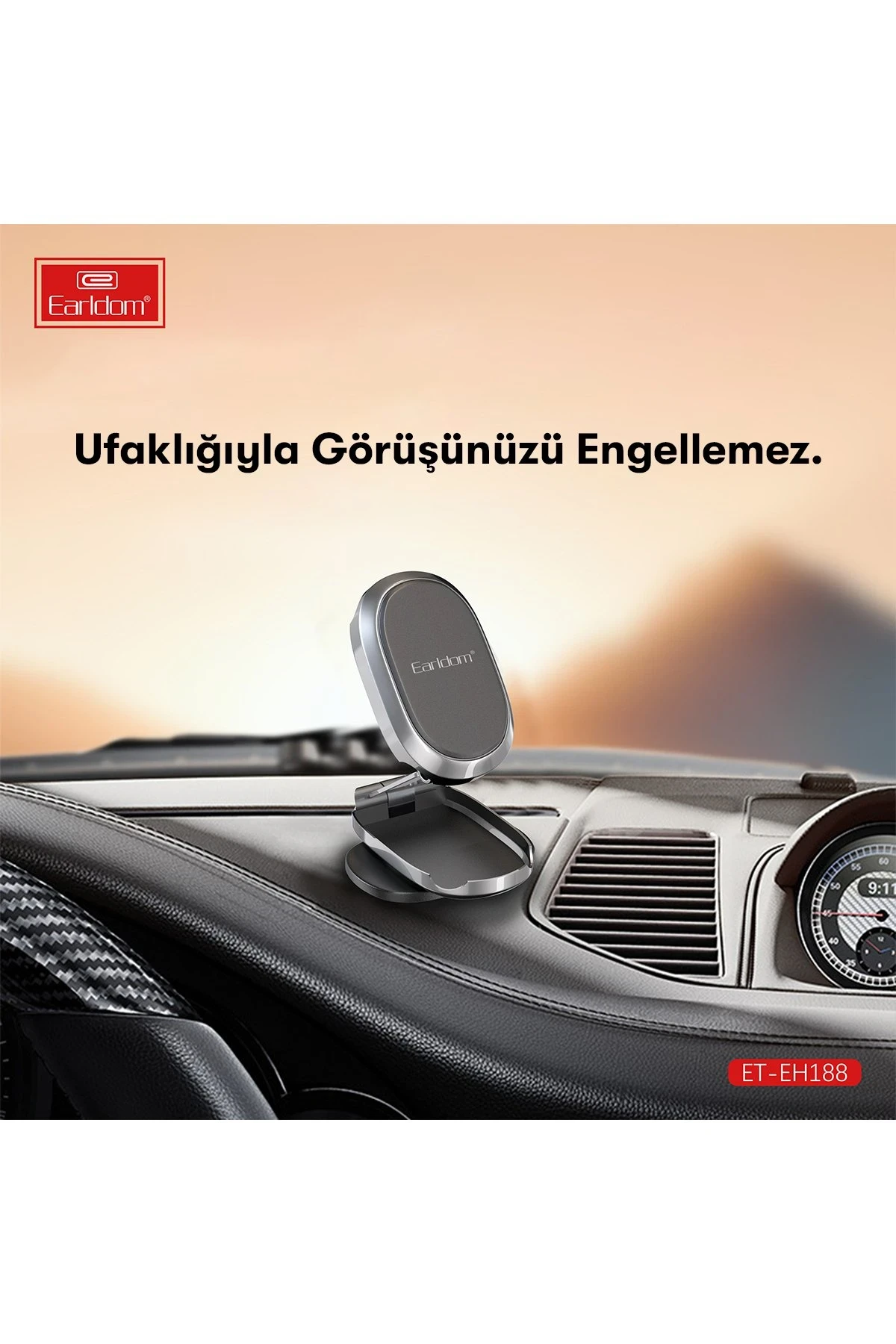 Earldom EH188 Katlanabilir Manyetik Araç Tutucu