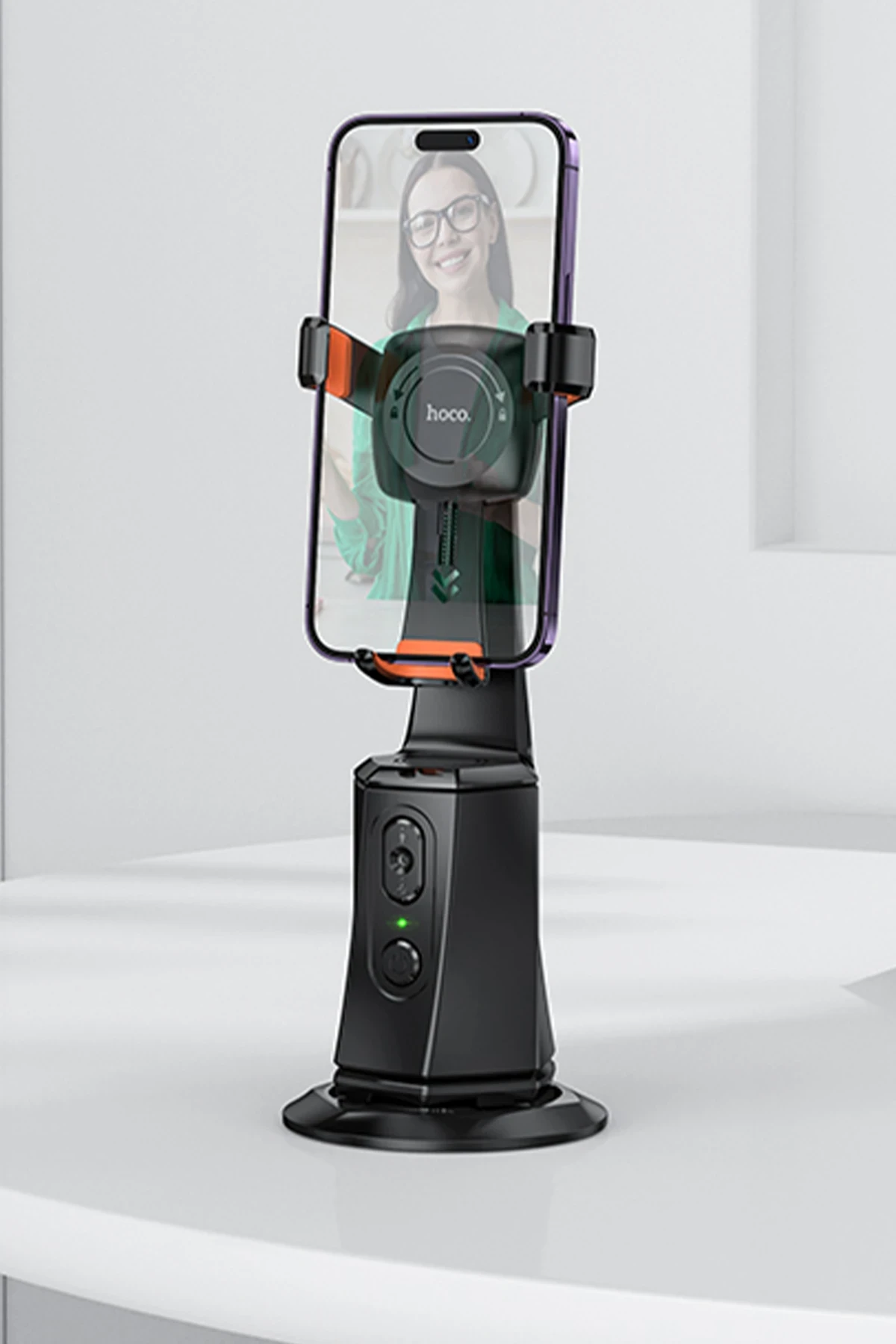 Hoco. K26 Otomatik Yüz Takipli Tripodlu Akıllı Selfie Gimbal