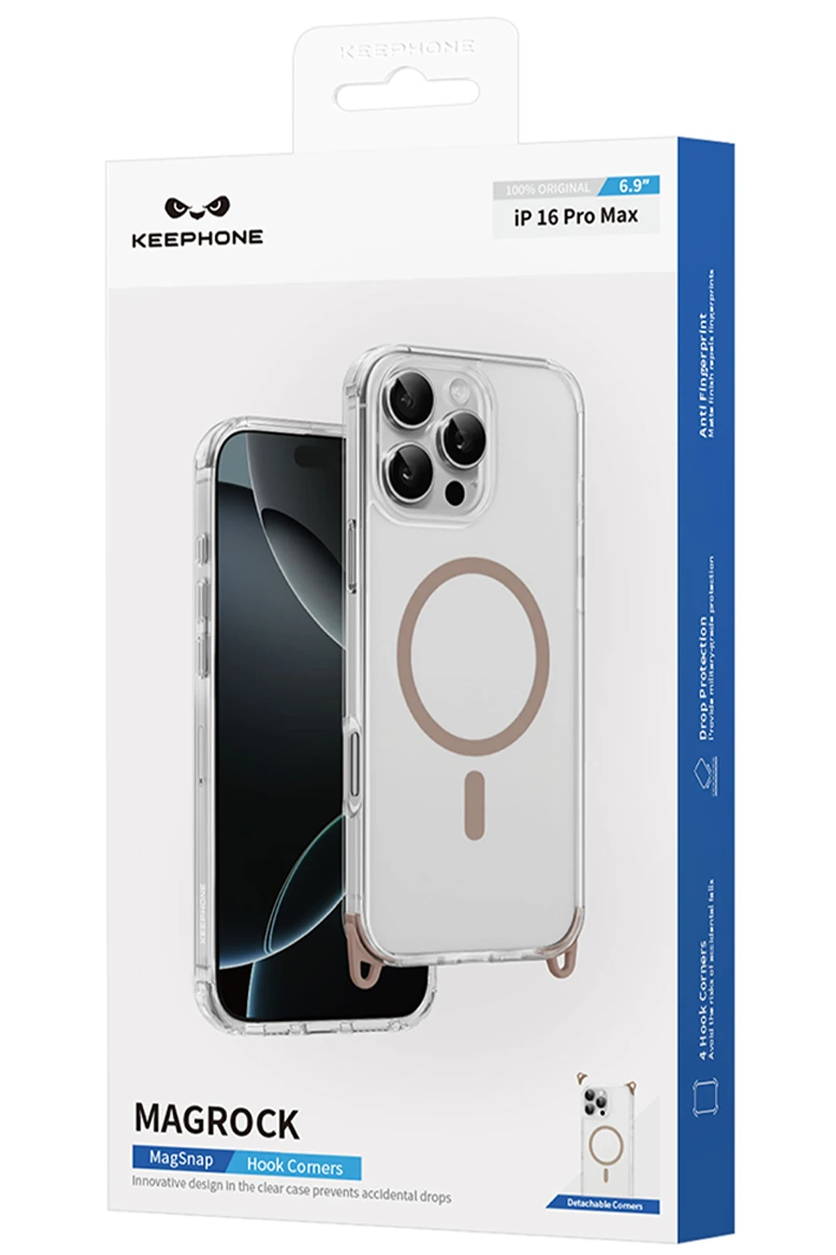 Keephone iPhone 16 Pro Max MagRock Magsafe Kılıf