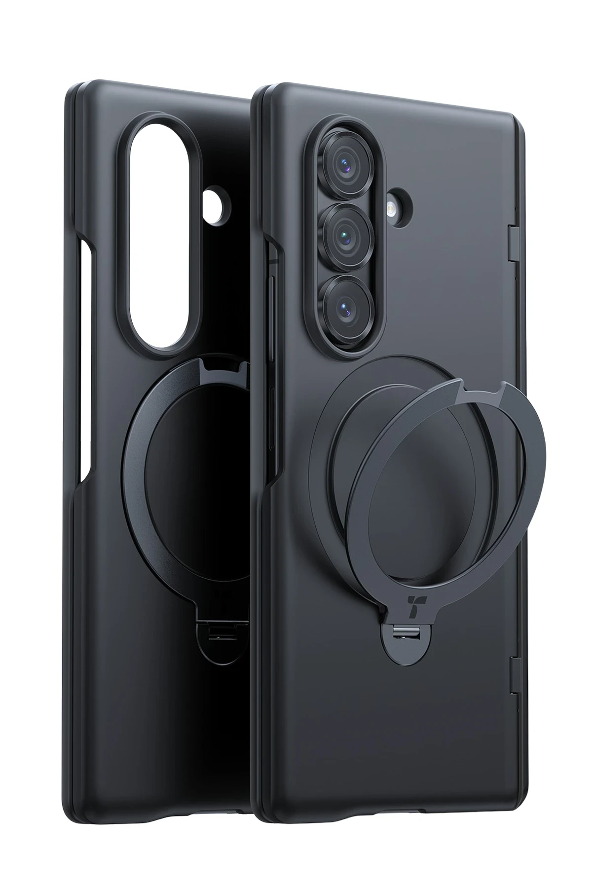 Torras Samsung Galaxy Z Fold 7 2 Adet Ekran Koruyuculu O Stand Spin Serisi Magsafe Kılıf