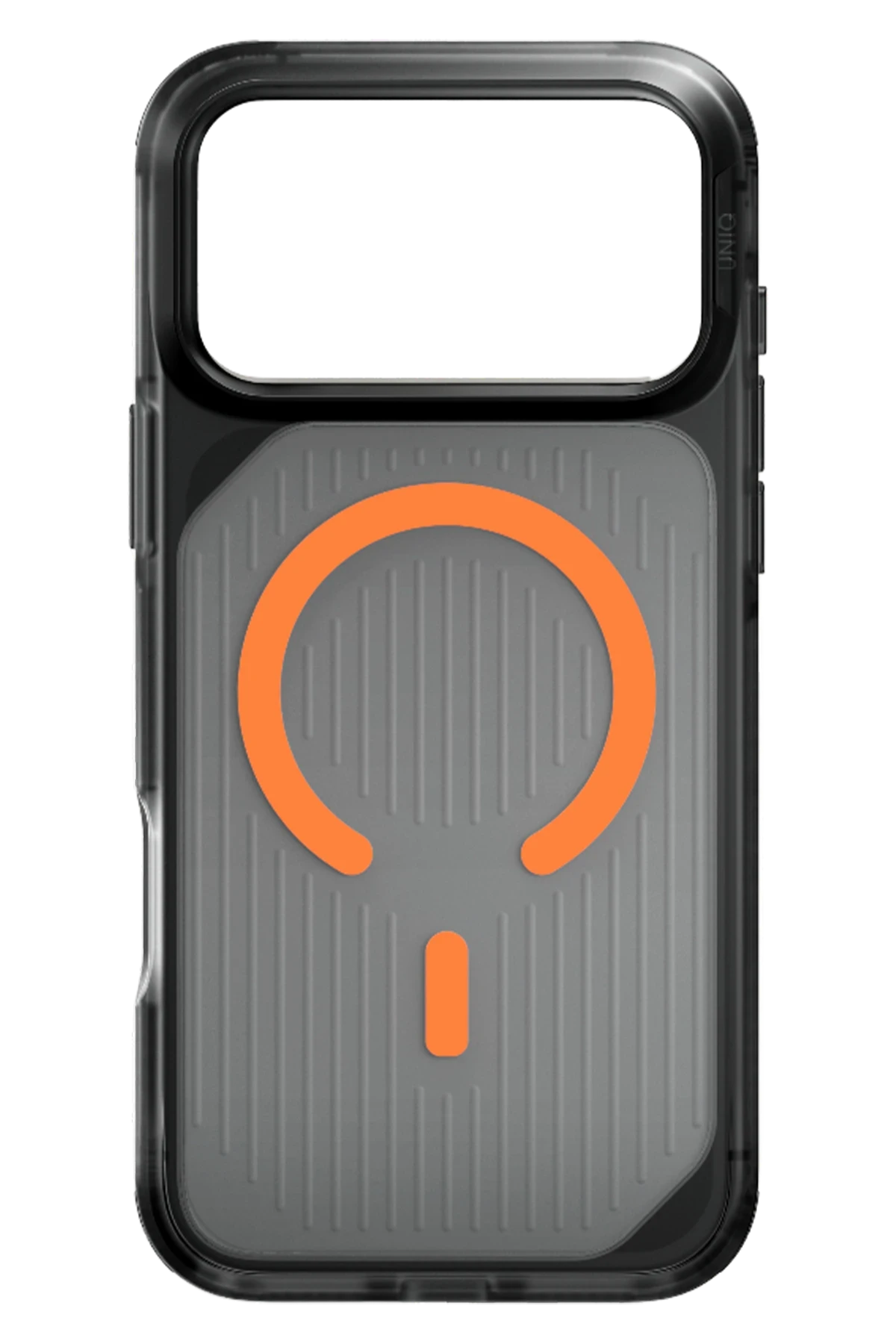Uniq iPhone 17 Pro Combat Active Magsafe Kapak - Siyah-Turuncu