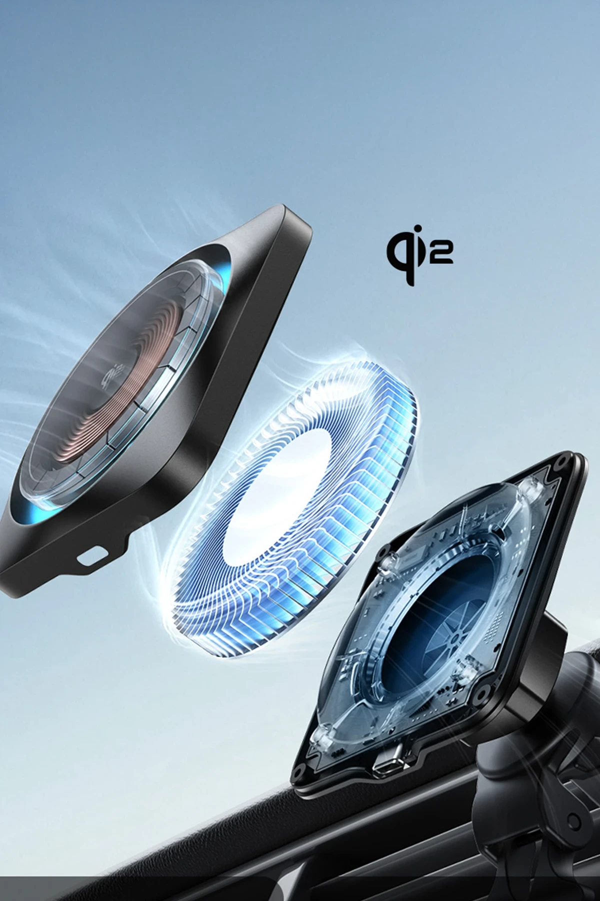 ESR Qi2 CryoBoost 15W Magsafe Şarj Destekli Araç Tutucu