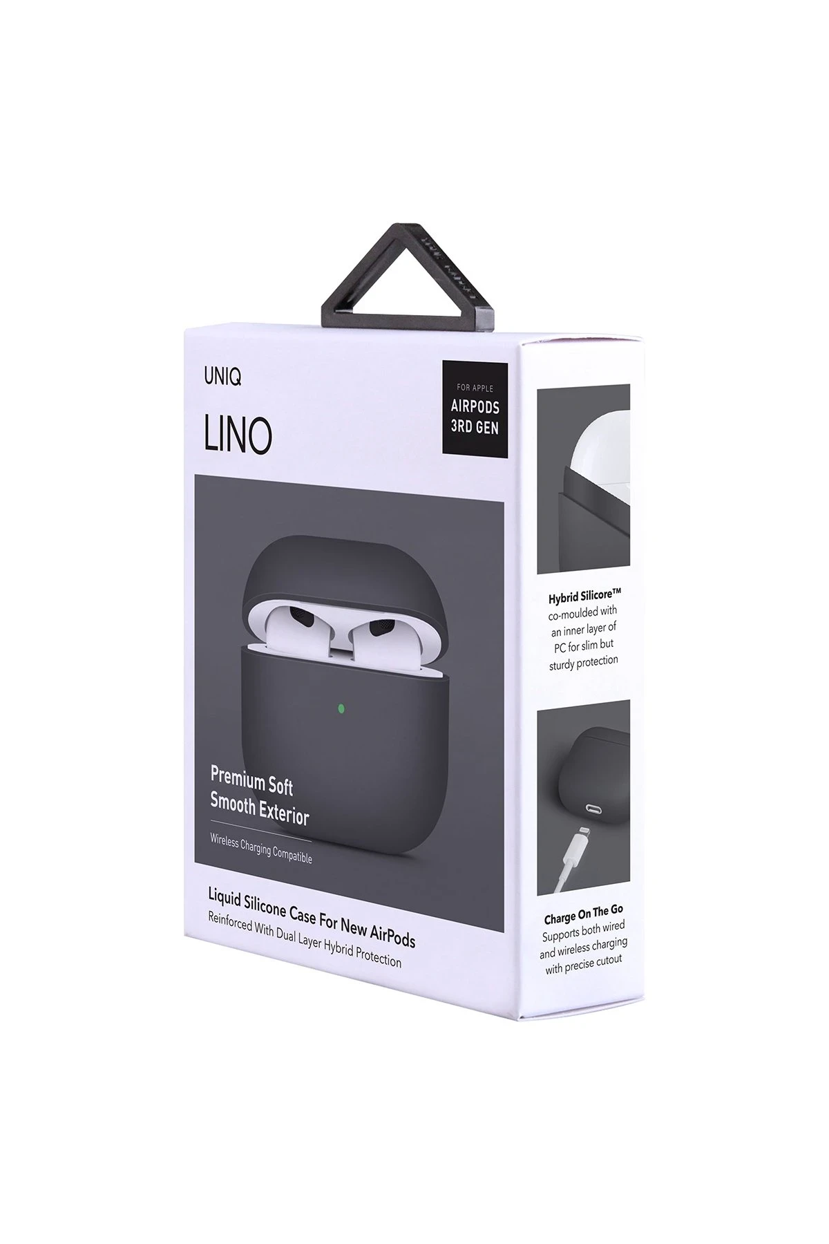Uniq Airpods 3 (3.nesil) Lino Silikon Kılıf