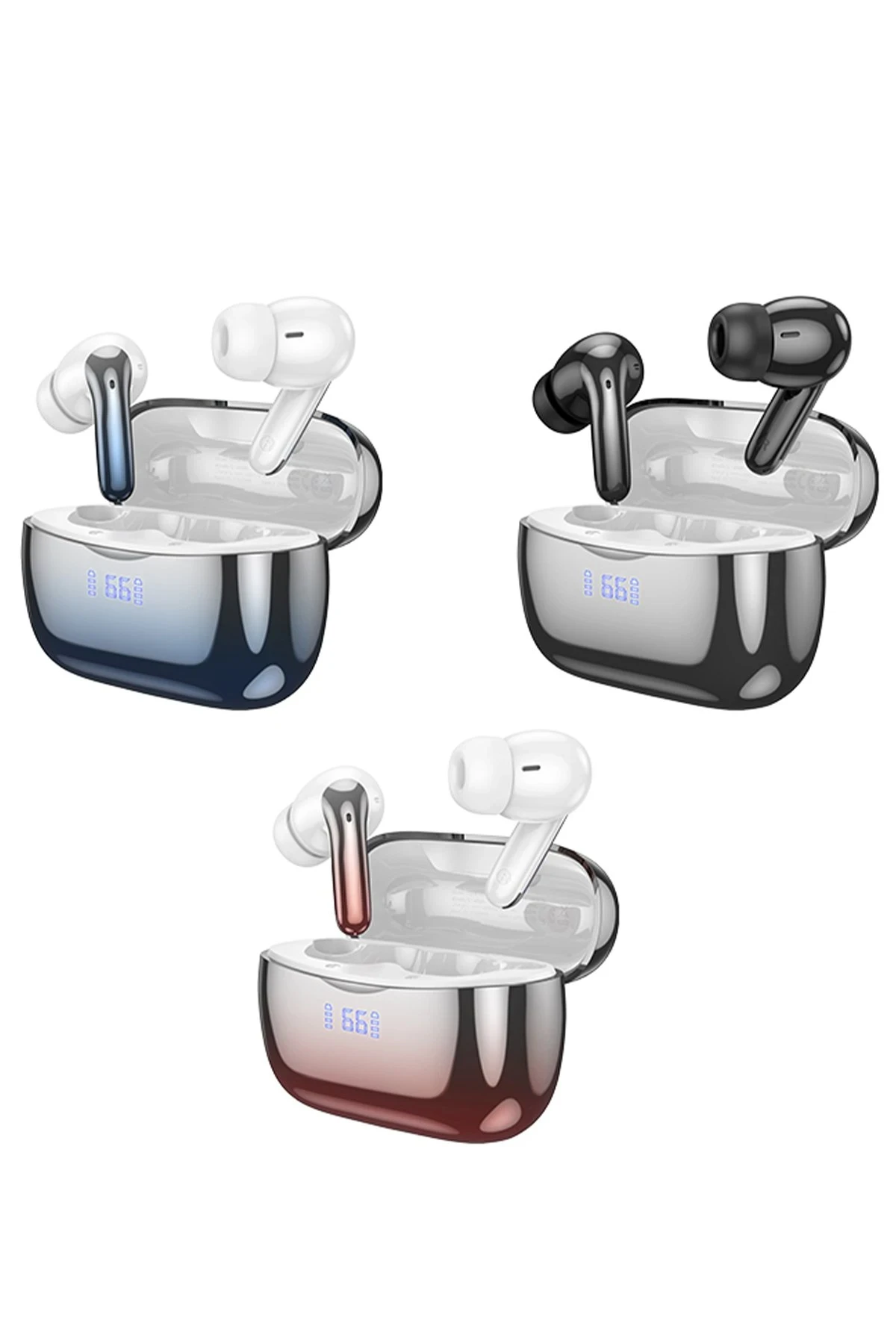 Hoco. EQ16 Aktif Gürültü Engelleyici Özellikli Bluetooth 5.3 Kablosuz TWS Airpods Kulaklık