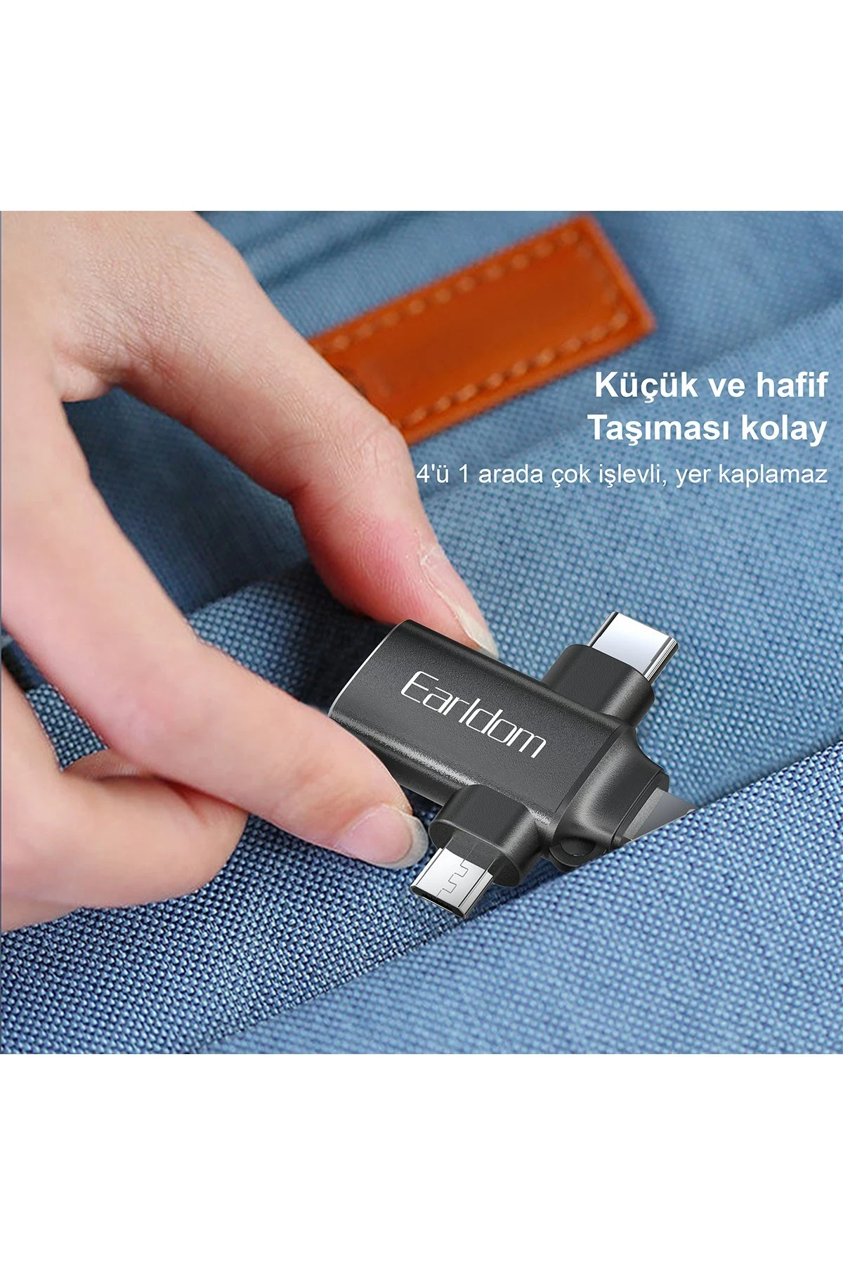 Earldom OT80 3in1 Otg Dönüştürücü