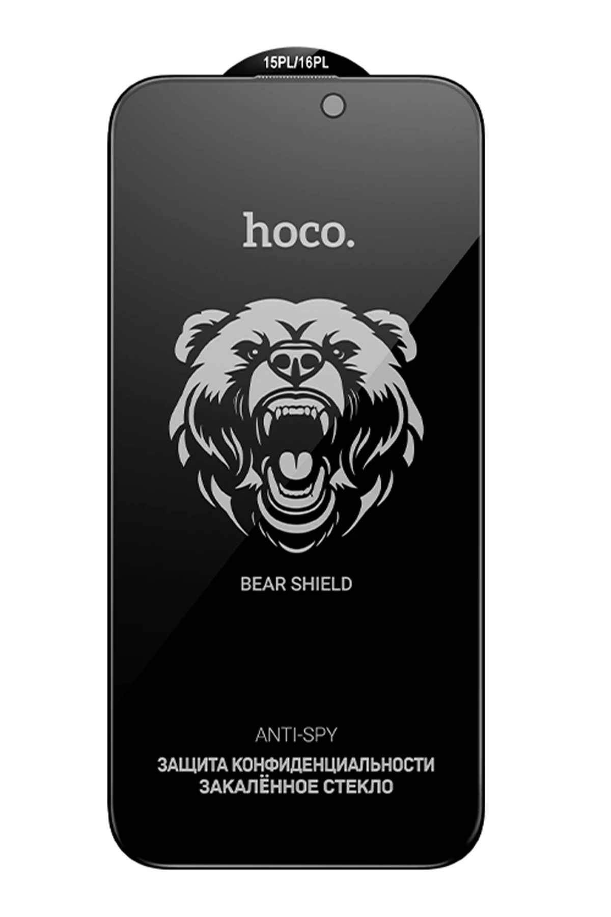 Hoco. Apple iPhone 16 Bear Shield Hayalet Cam Ekran Koruyucu