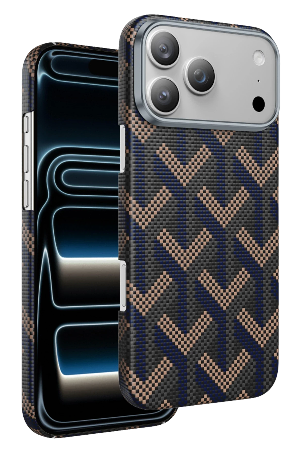 Keephone Apple iPhone 17 Pro Max Kevlar Prague Magsafe Kapak
