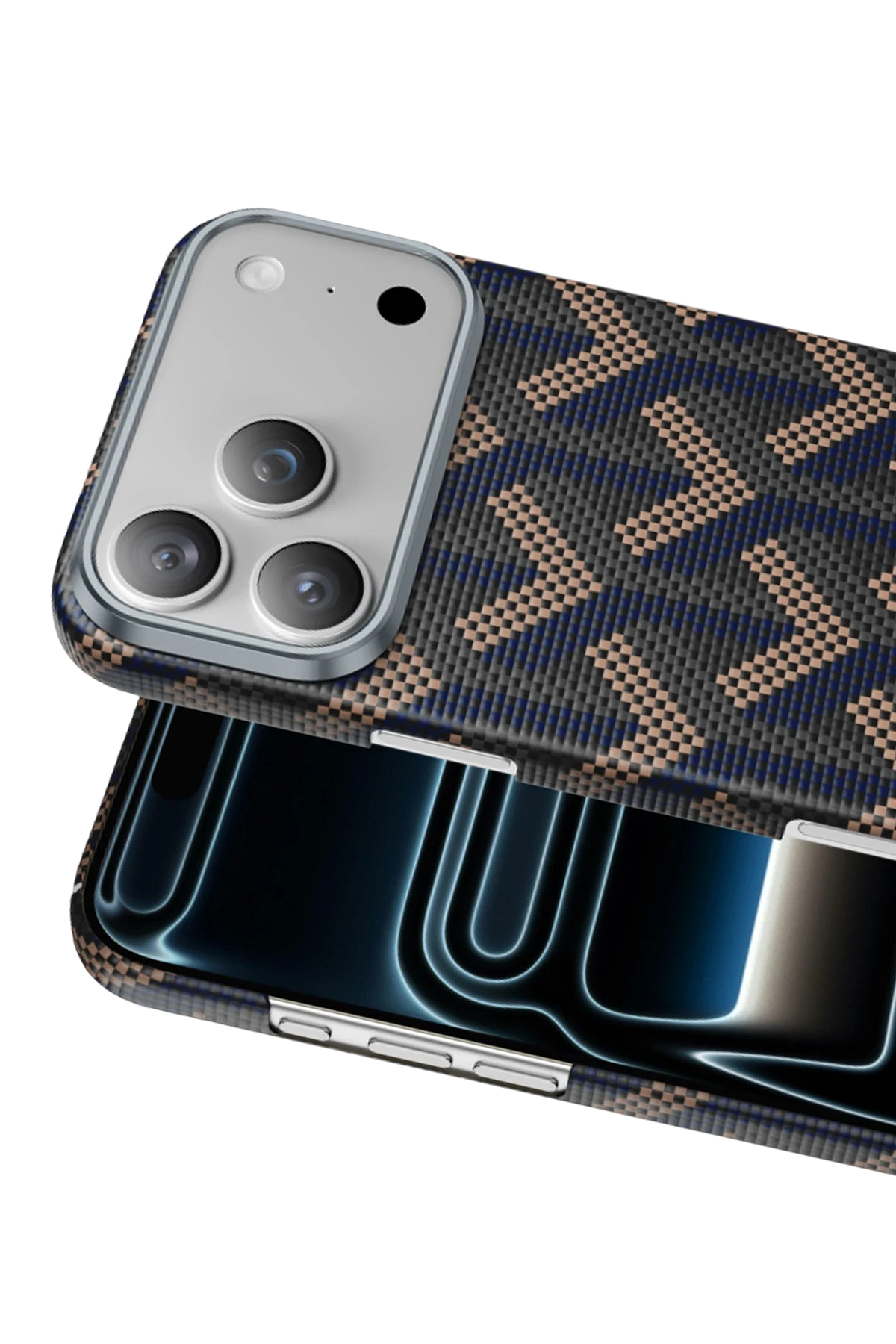 Keephone Apple iPhone 17 Pro Max Kevlar Prague Magsafe Kapak