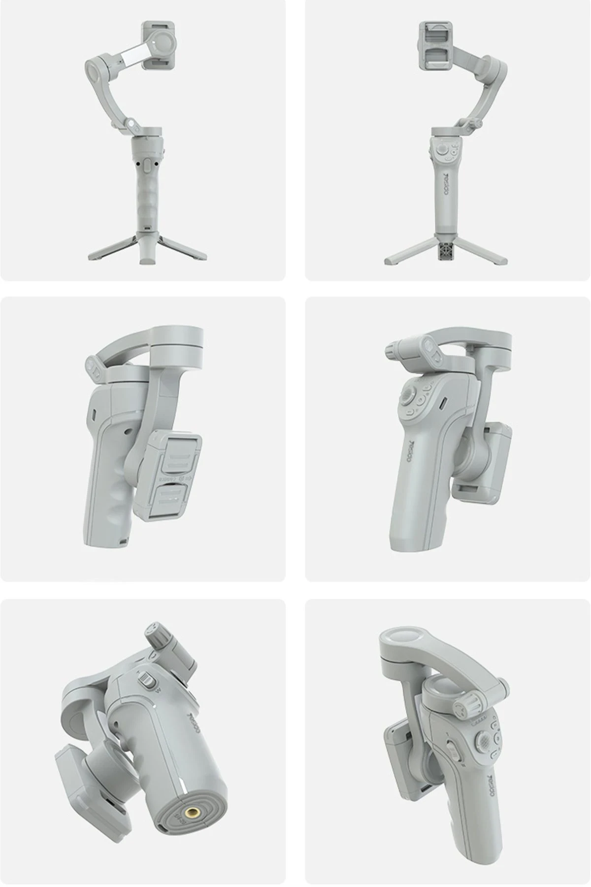Yesido SF18 360 Derece Otomatik Yüz Takipli Tripodlu BT 5.0 Selfie Gimbal