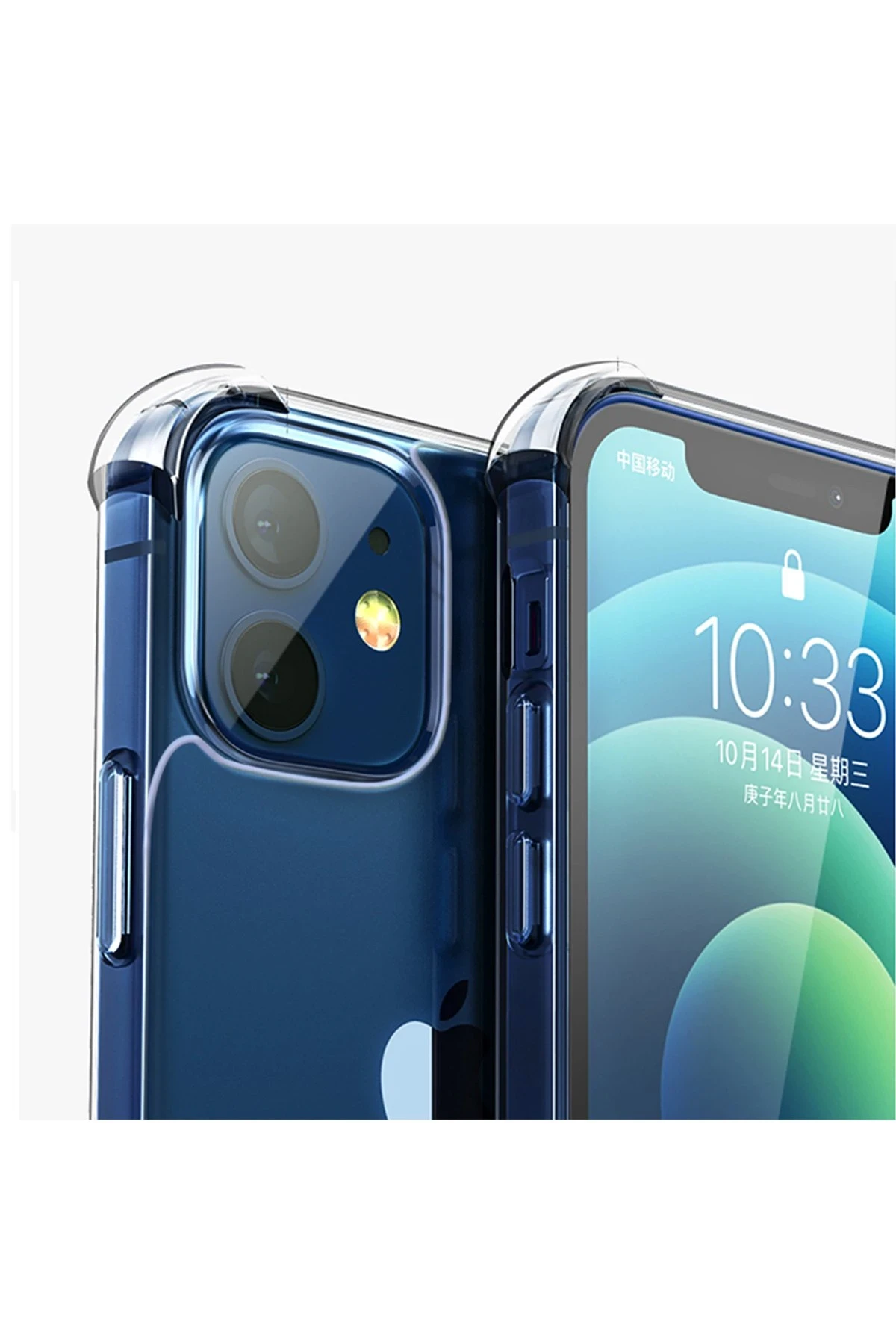 Yesido iPhone 16 Plus PC01 Clear Anti-Shock Kapak