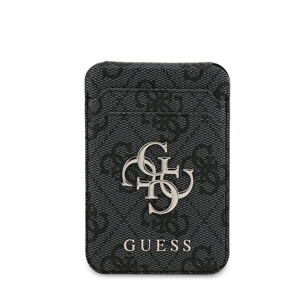 Apple iPhone 17 Kılıf Guess Orjinal Lisanslı M-safe Şarj Özellikli Askılı ve 4G Logo Kartlıklı Kapak