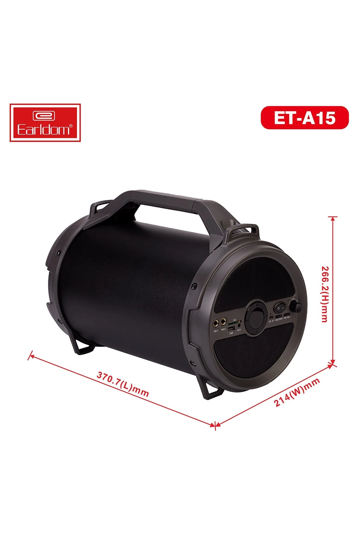 Earldom A15 Radyolu Bluetooth Kablosuz Hoparlör