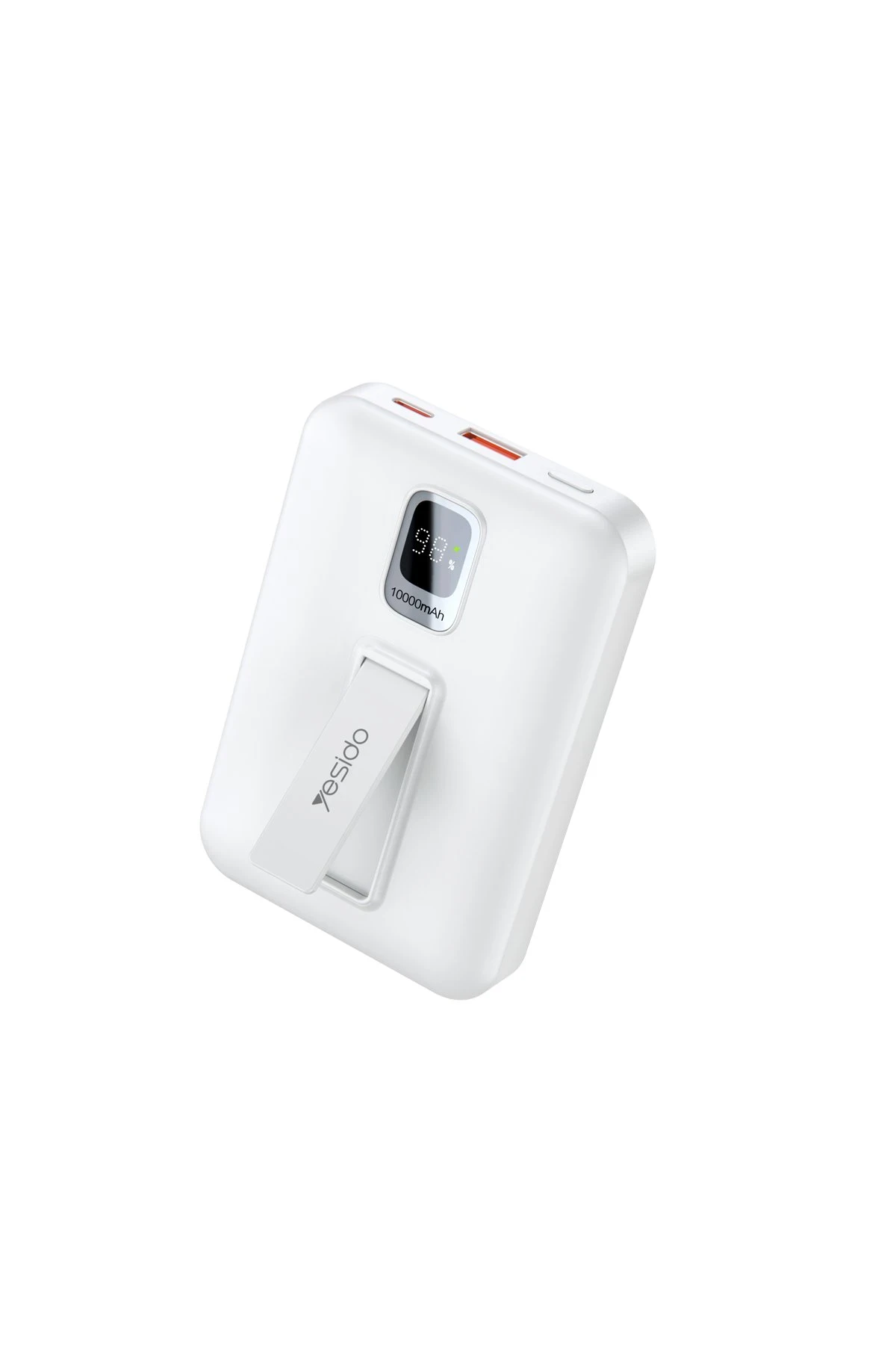 Yesido YP45 10.000 mAh 20W Dijital Göstergeli 15W Kablosuz Şarjlı Standlı Magsafe PD Hızlı Şarj Powerbank