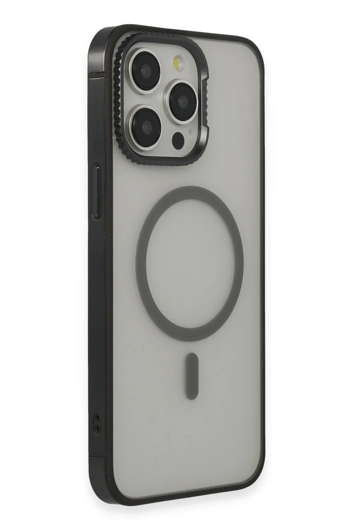 URR iPhone 15 Pro Max PVDSS Lens Titanium Edge Magsafe Kapak