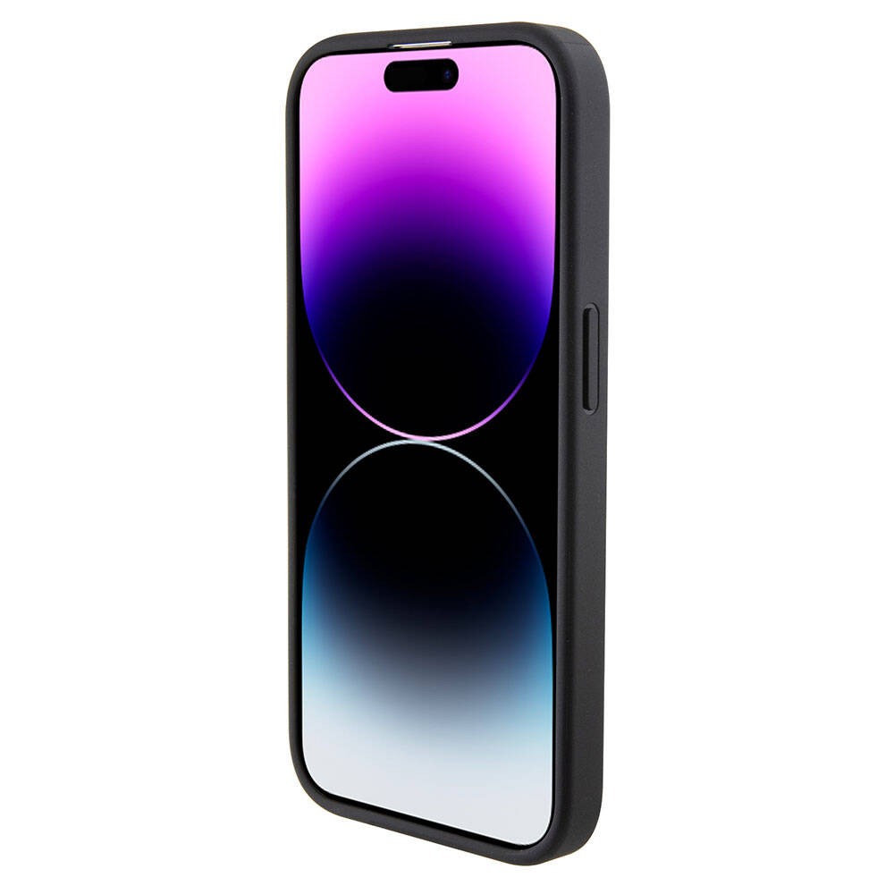 Apple iPhone 15 Pro Kılıf U.S. Polo Assn. Orjinal Lisanslı Deri Şeritli Logo Dizayn Kapak