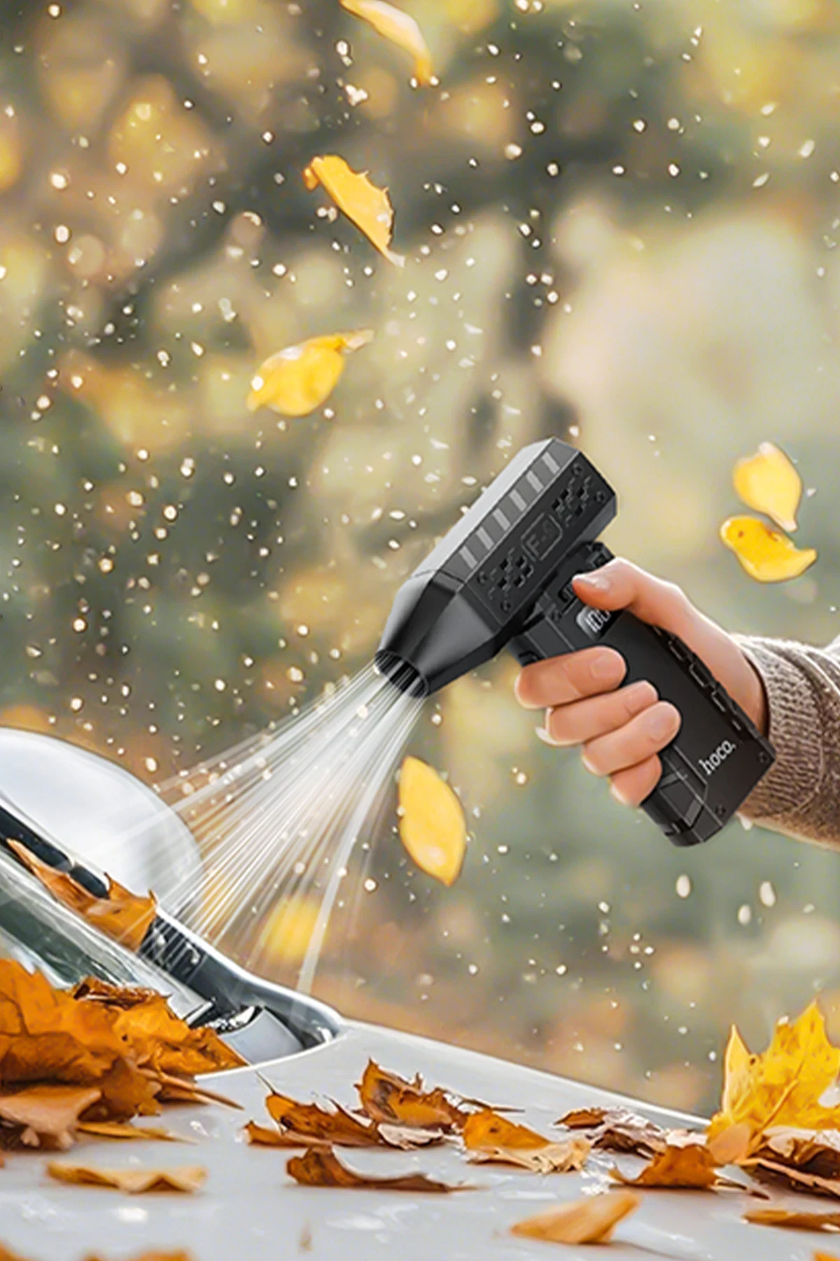 Hoco. HX67 Force Dijital Göstergeli 80.000 RPM Hava Kompresörü
