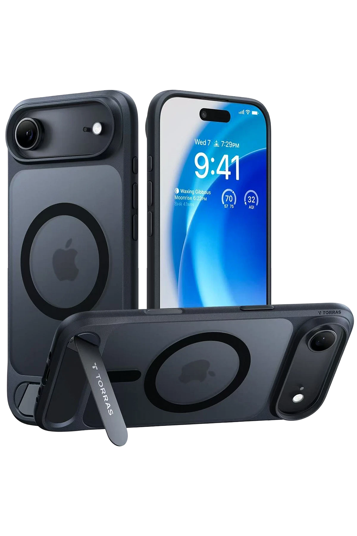 Torras Apple iPhone 17 Air P Stand Serisi Magsafe Kılıf