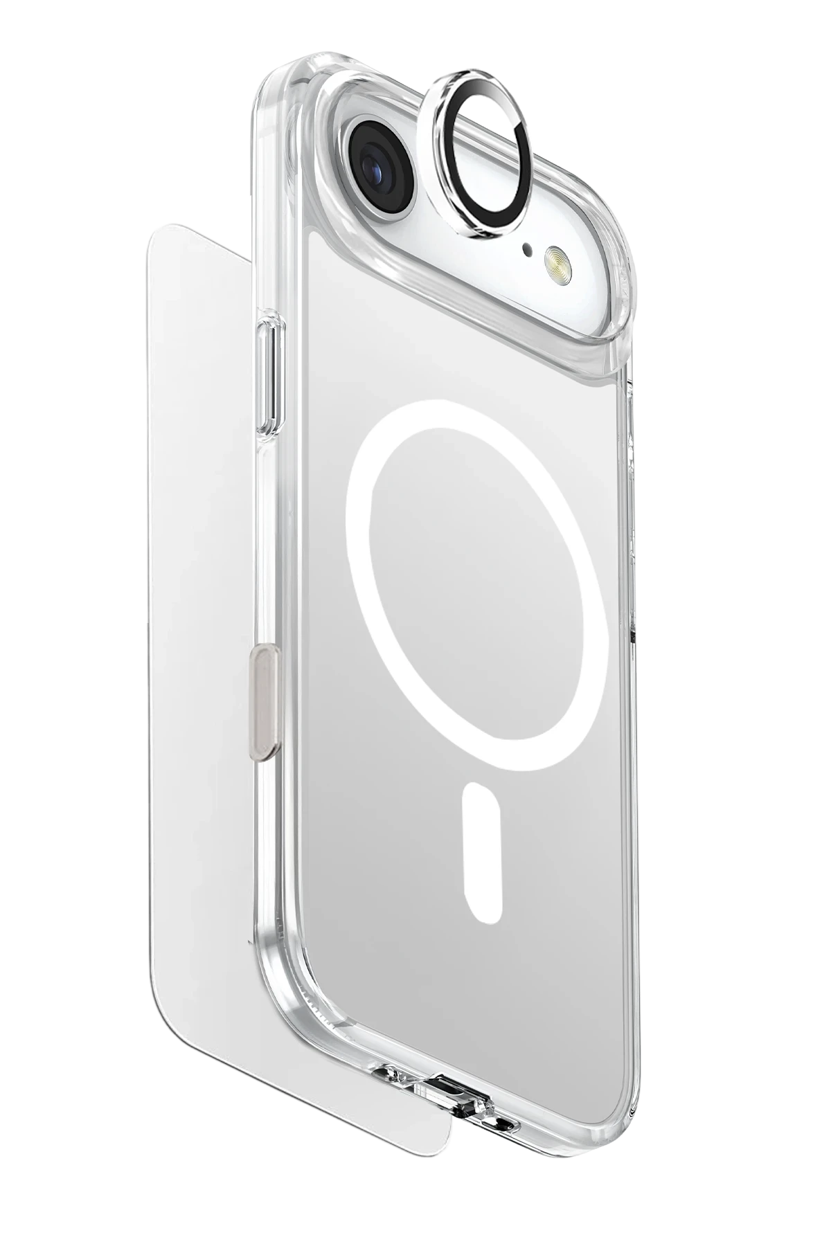 Uniq Apple iPhone 17 Air Clearvue Magsafe 3in1 Set Kapak
