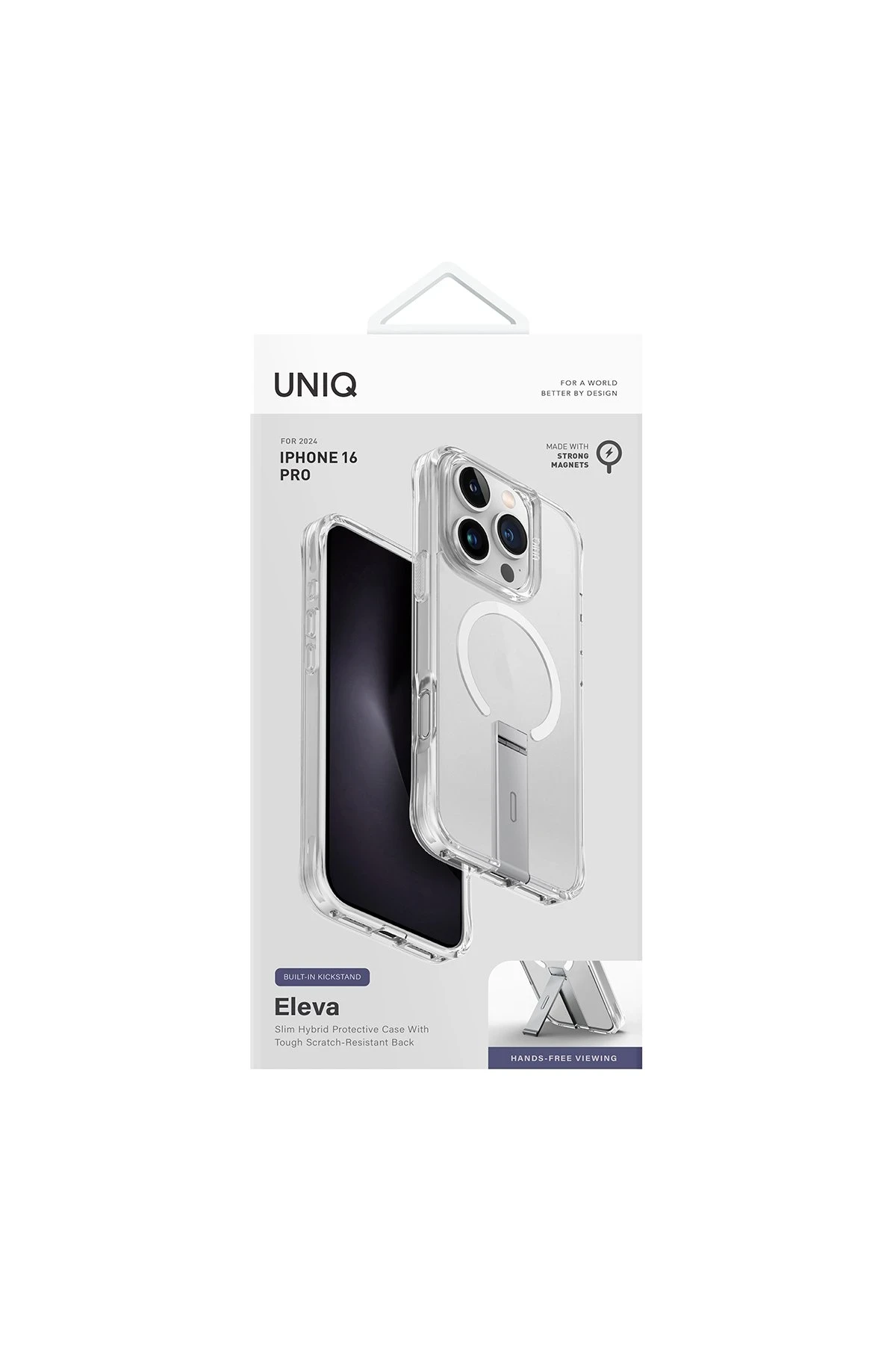 Uniq iPhone 16 Pro Max Eleva Standlı Magsafe Kapak