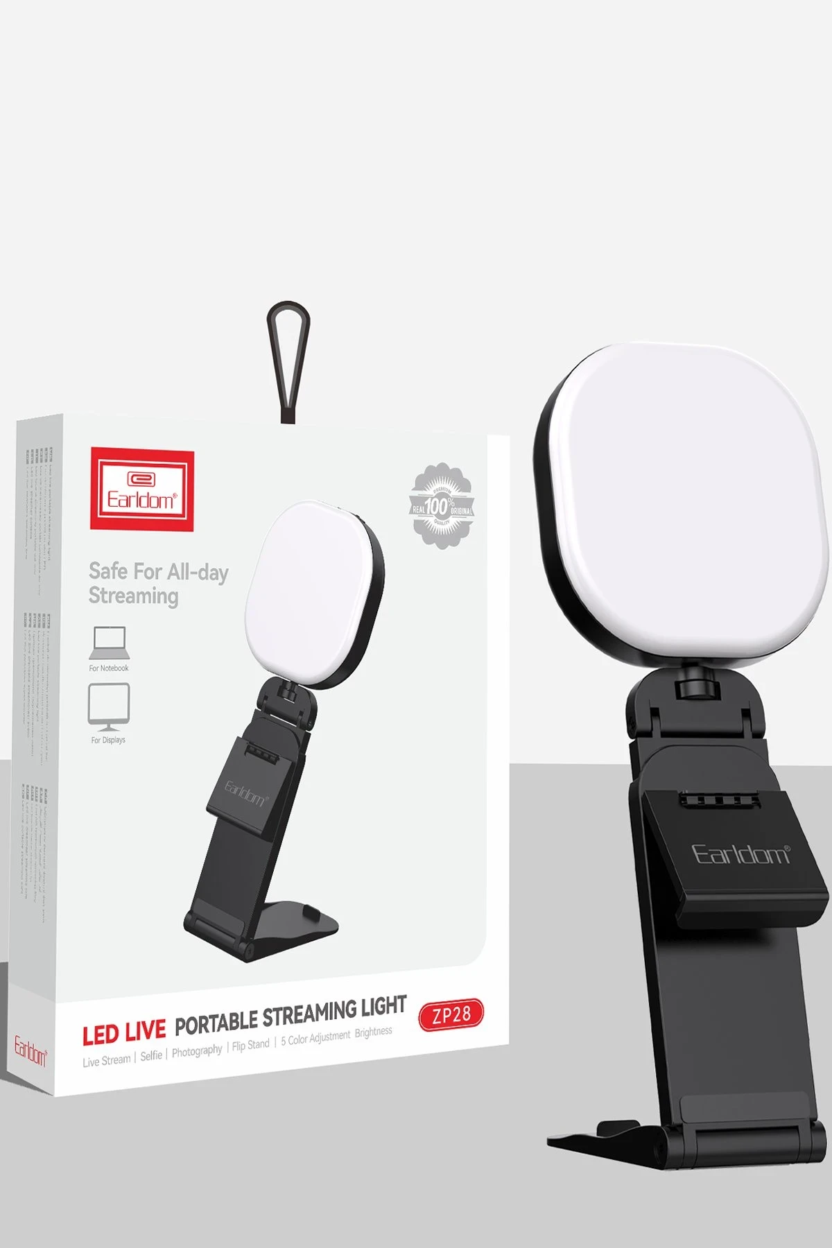 Earldom ZP28 Monitör Üstü Led Yayın Işığı