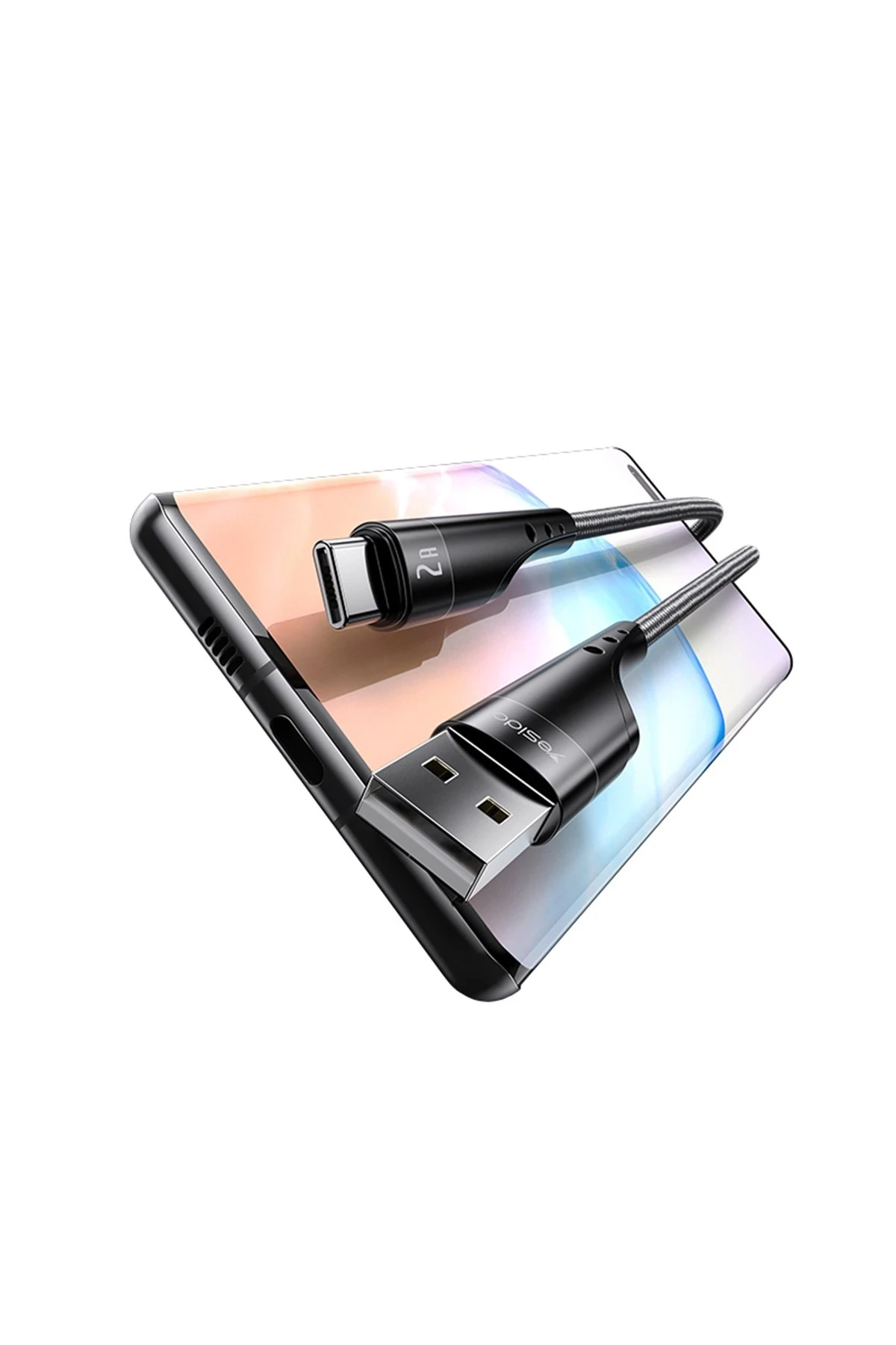 Yesido CA109 3M 2A Usb to Type-C Hızlı Şarj Kablosu