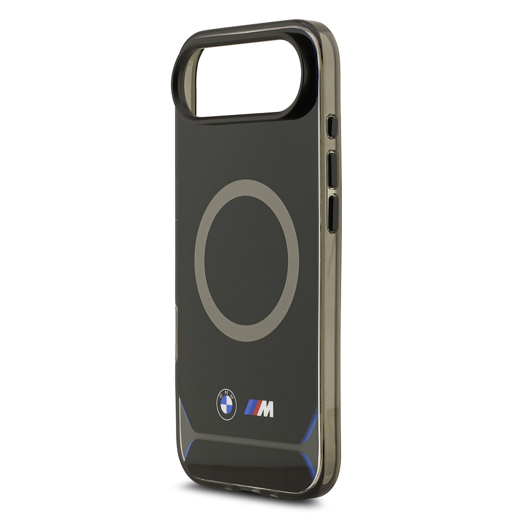 Apple iPhone 17 Air Kılıf BMW Orjinal Lisanslı M-safe Şarj Özellikli Metal Buton Tasarımlı IML Baskılı M Dizayn Kapak