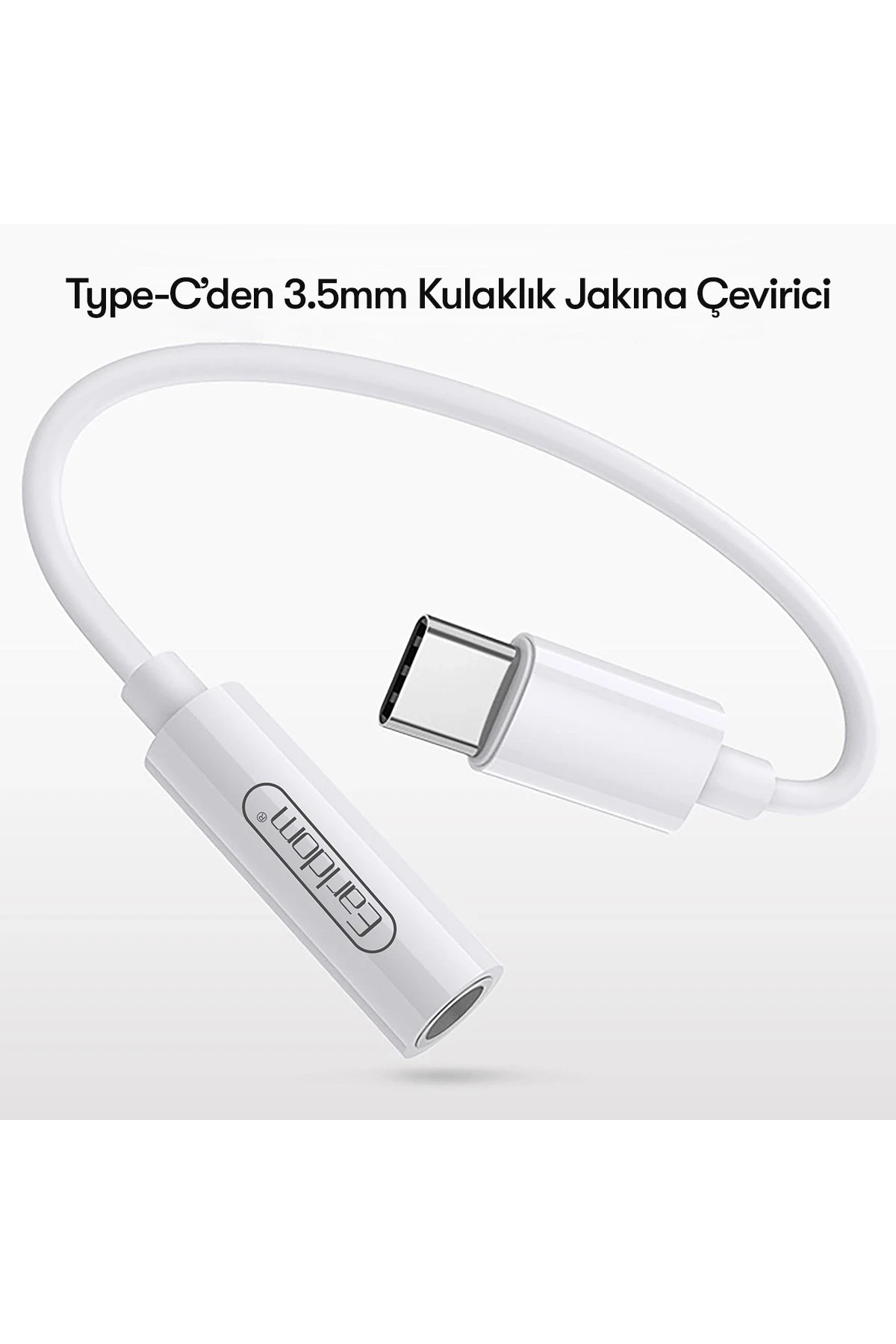 Earldom OT42 Tak Çalıştır Type-C to Aux Dönüştürücü