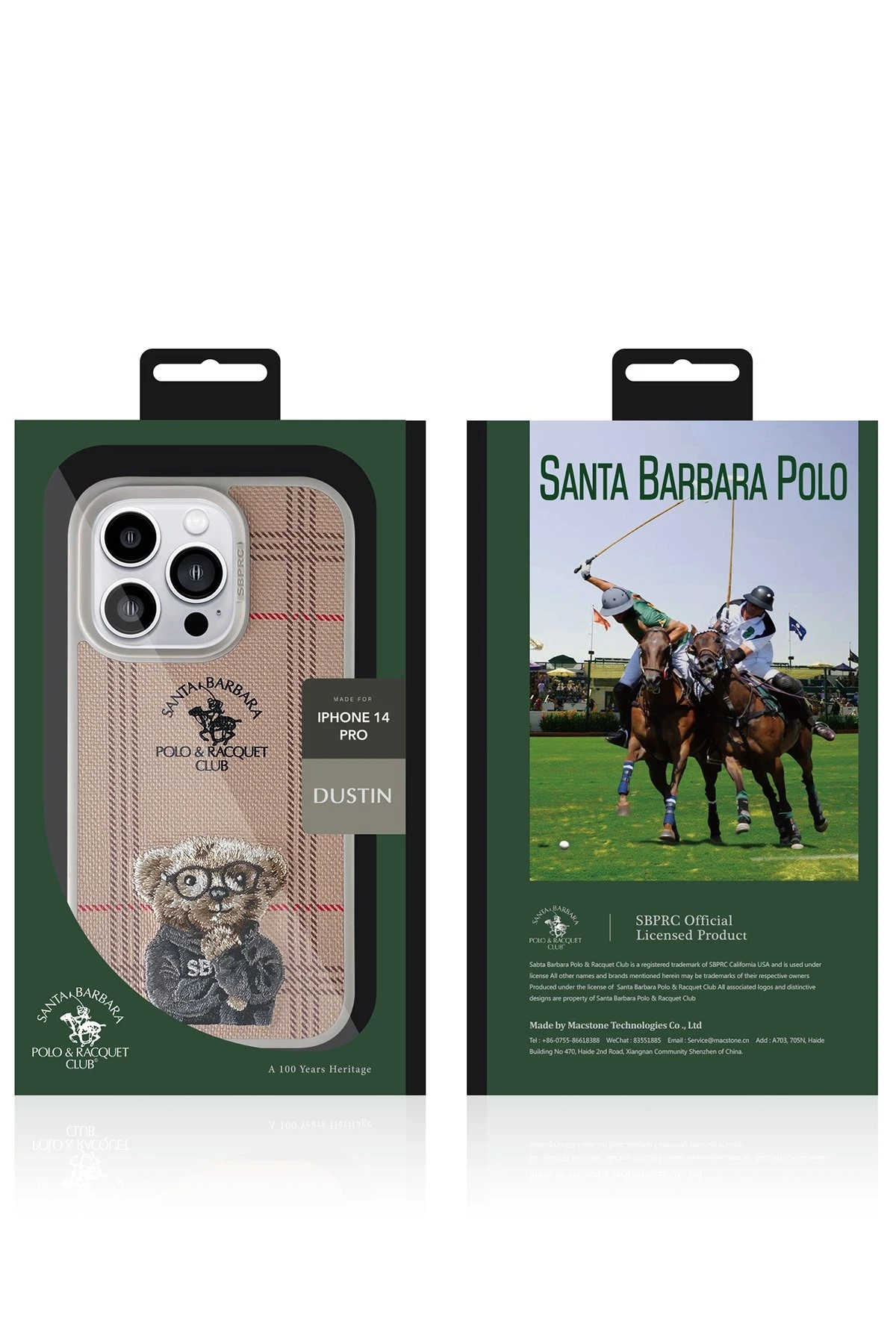 Santa Barbara Polo Racquet Club iPhone 14 Pro Max Dustin Kapak