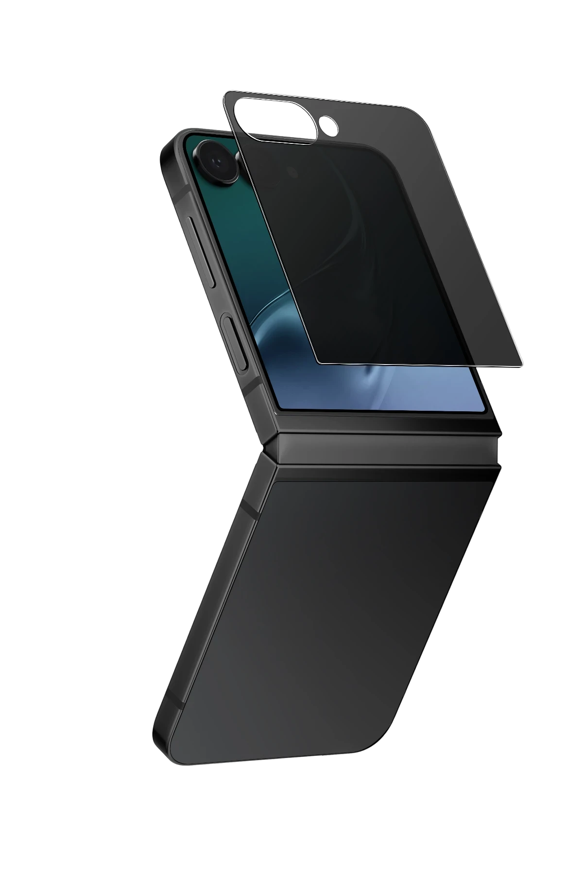 Uniq Samsung Galaxy Z Flip 7 Optix Hayalet Cam Ekran Koruyucu
